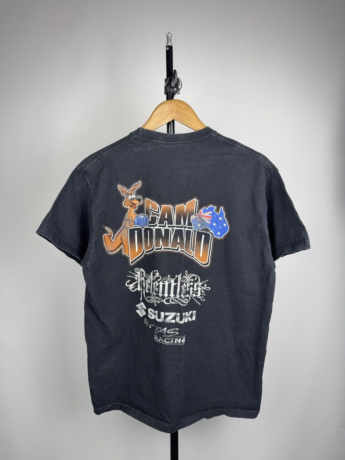 Vintage Vintage 00s Suzuki GSX TAS Racing Tee Team Donald Australia Size US L / EU 52-54 / 3 - 9 Thumbnail