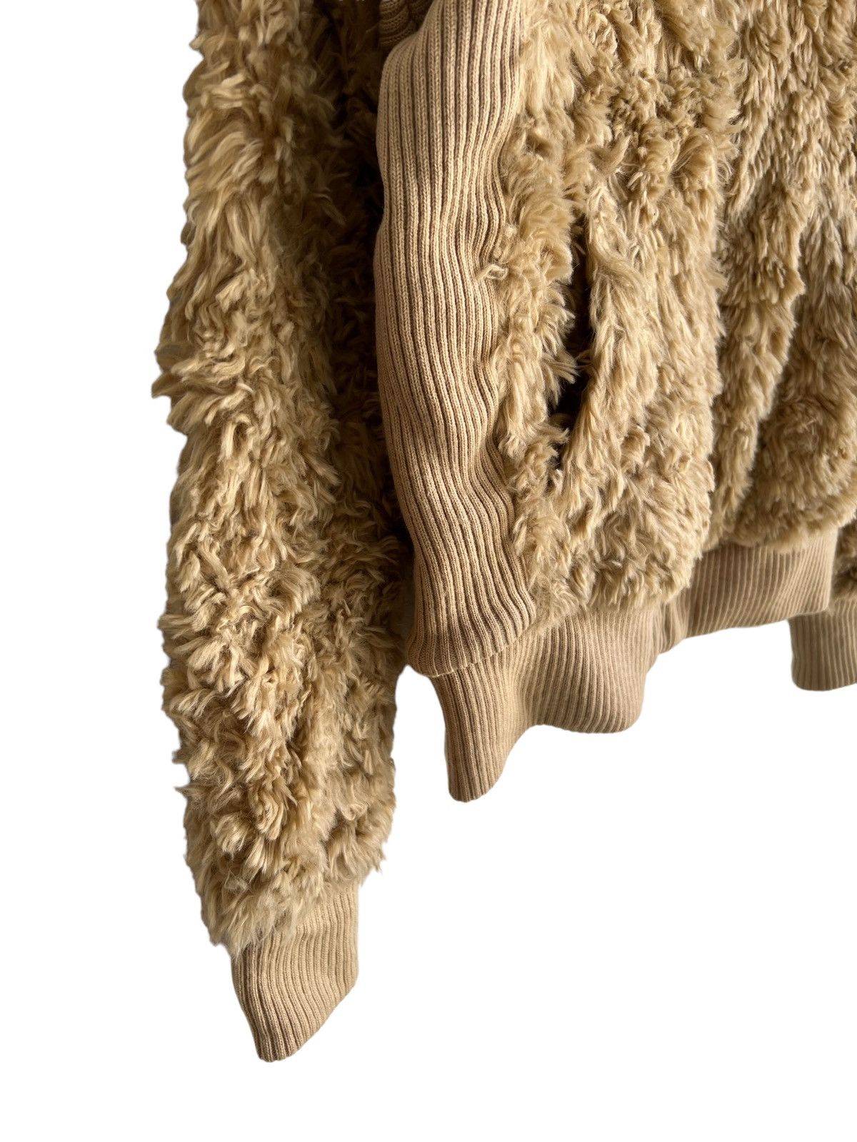 Issey Miyake OG Issey Miyake TC Fluffy Fur Neck & Body Bomber Jacket Size M / US 6-8 / IT 42-44 - 7 Thumbnail