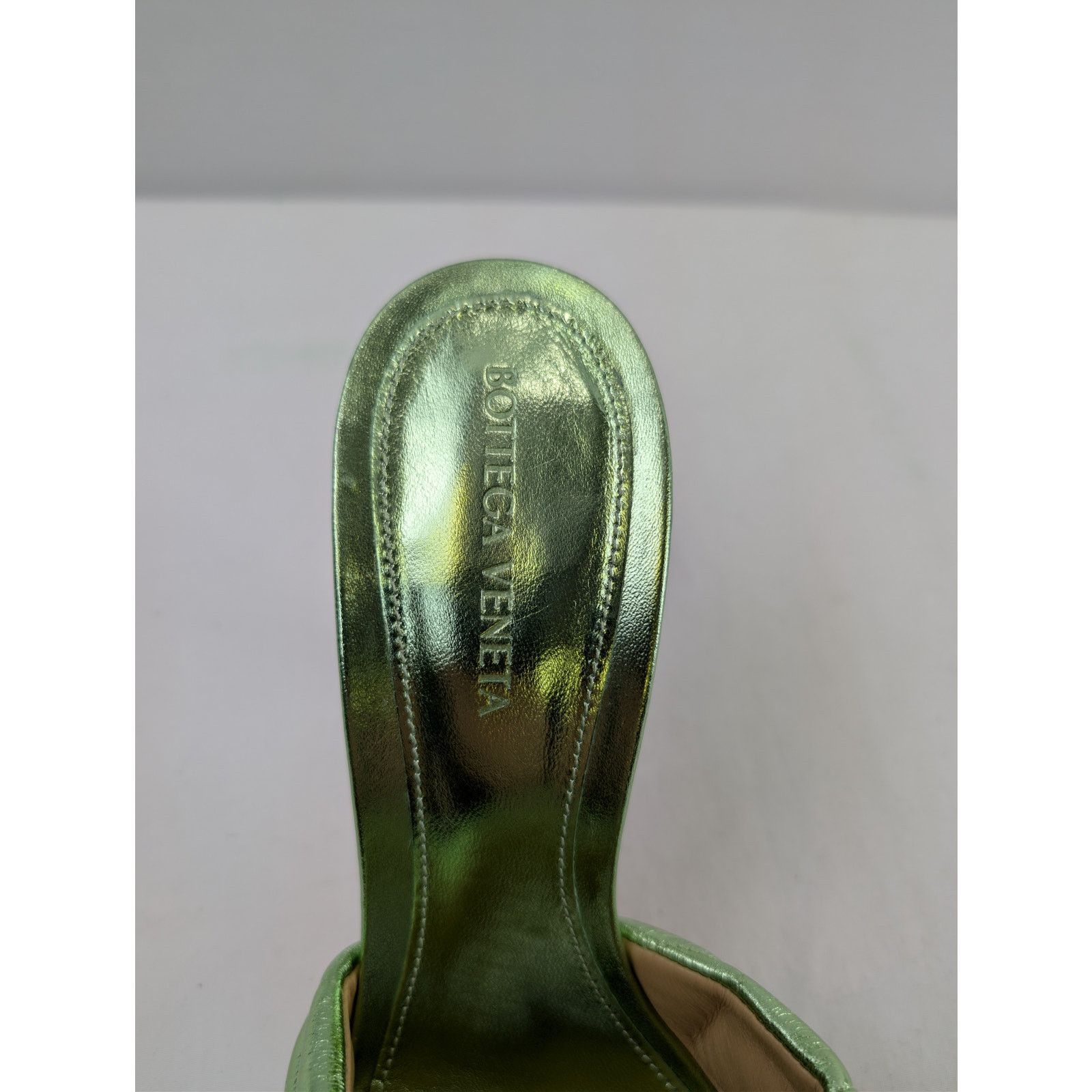 Bottega Veneta o1rshd1 Reflection Matelasse Padded Sandal in Pistachio Size US 9.5 / IT 39.5 - 13 Thumbnail