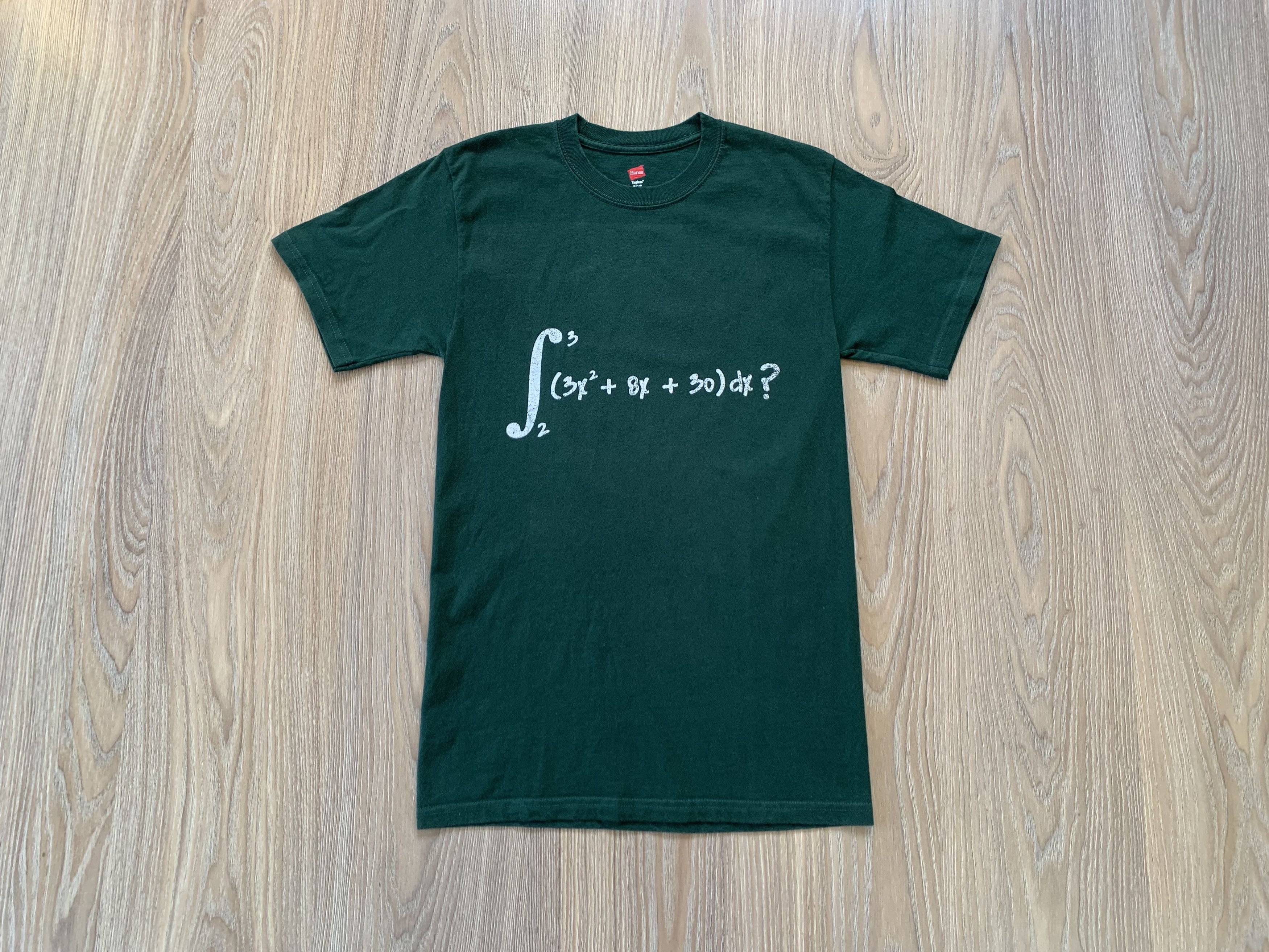 Hanes Hanes Math Formula Printed T-Shirt Size US S / EU 44-46 / 1 - 1 Thumbnail