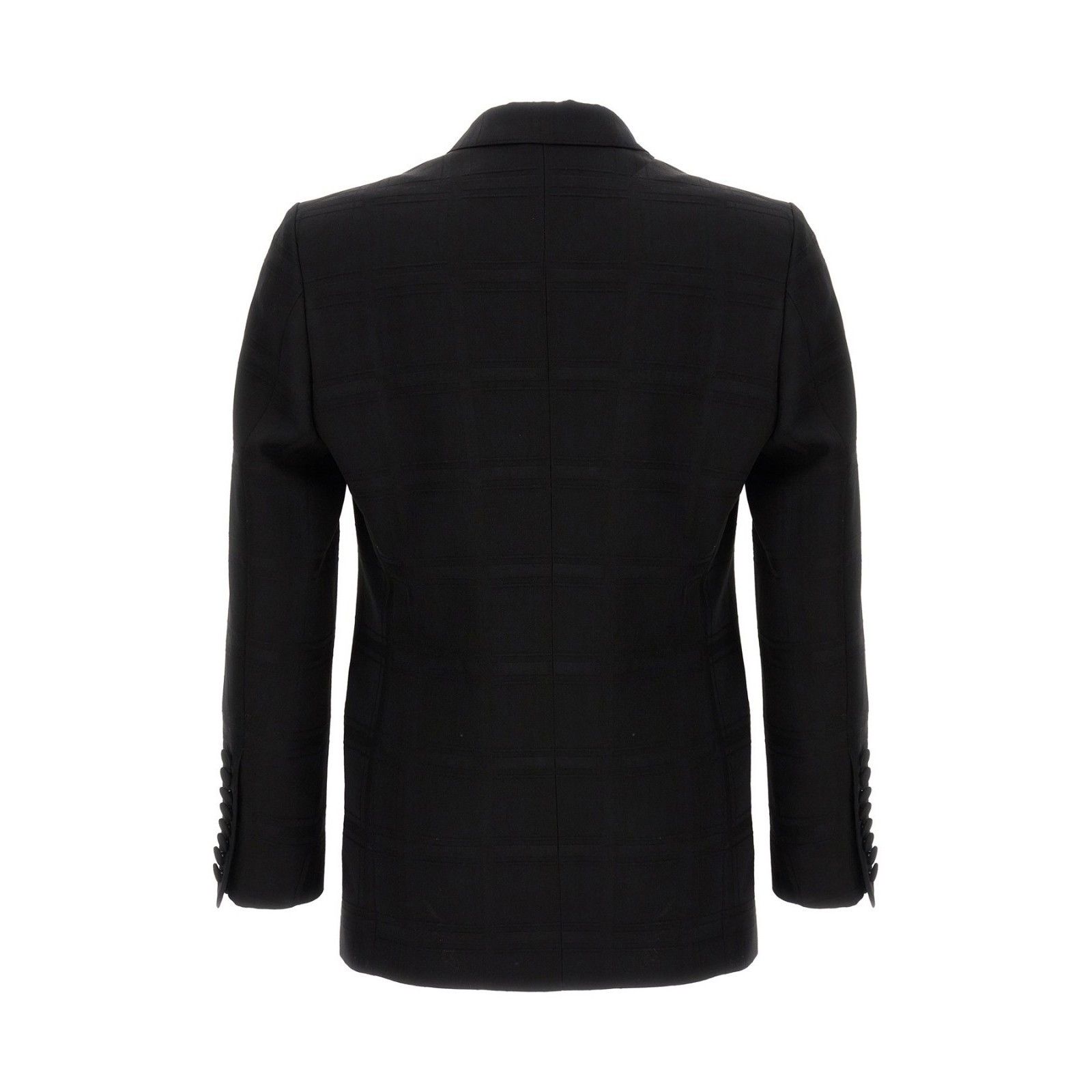 Etro ETRO Check Black Double-Breasted Wool Blazer New & Authentic Size US XXL / EU 58 / 5 - 2 Thumbnail
