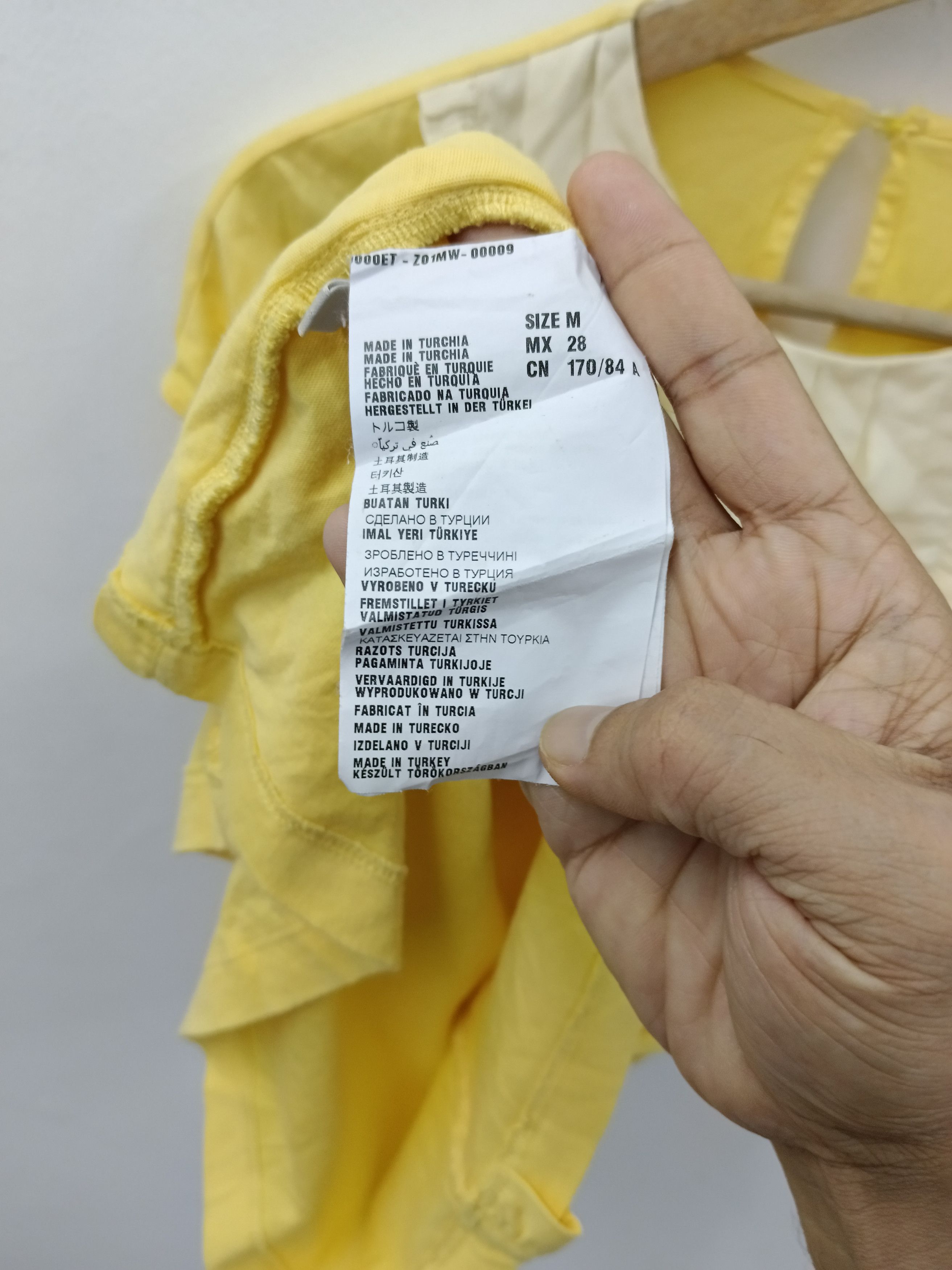 Miu Miu Miu Miu Pastel Yellow Ruffle Blouse - Silk Blend Bib Size M / US 6-8 / IT 42-44 - 3 Thumbnail