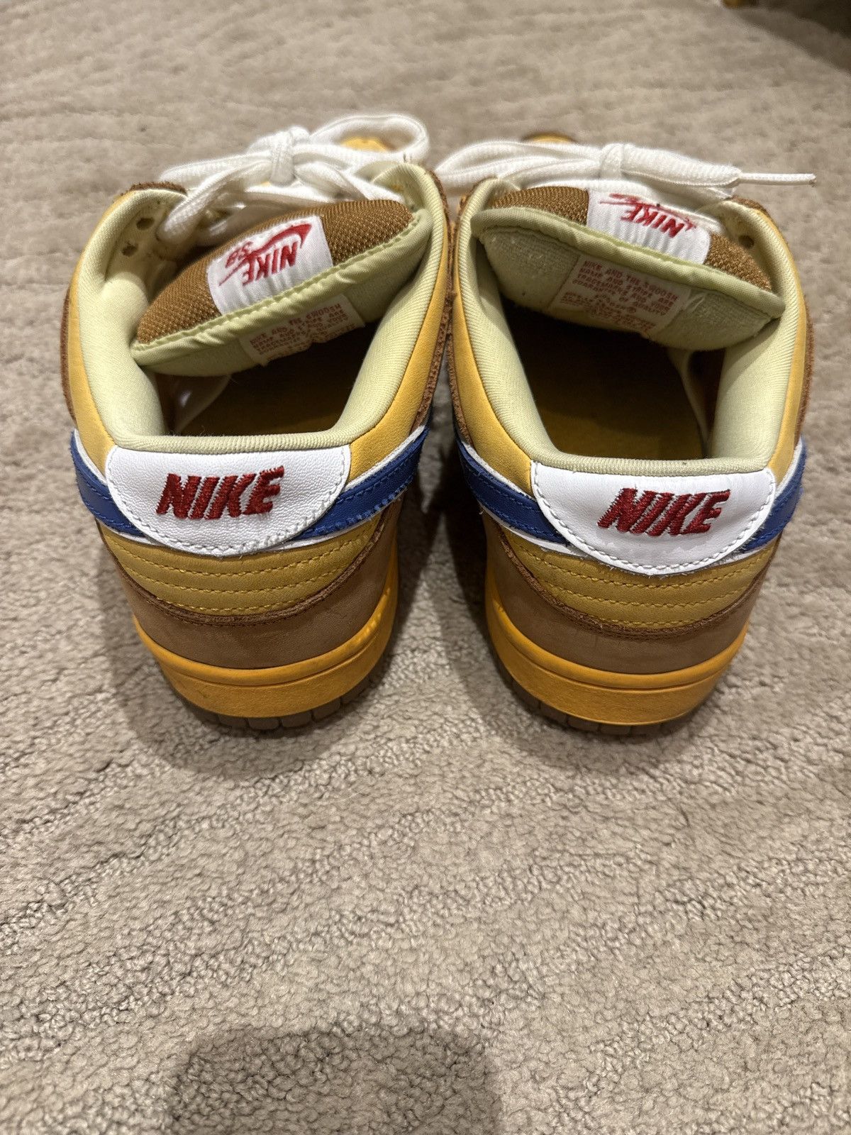 Nike Dunk Low SB Premium 'Newcastle Brown Ale' Size US 8 / EU 41 - 3 Thumbnail