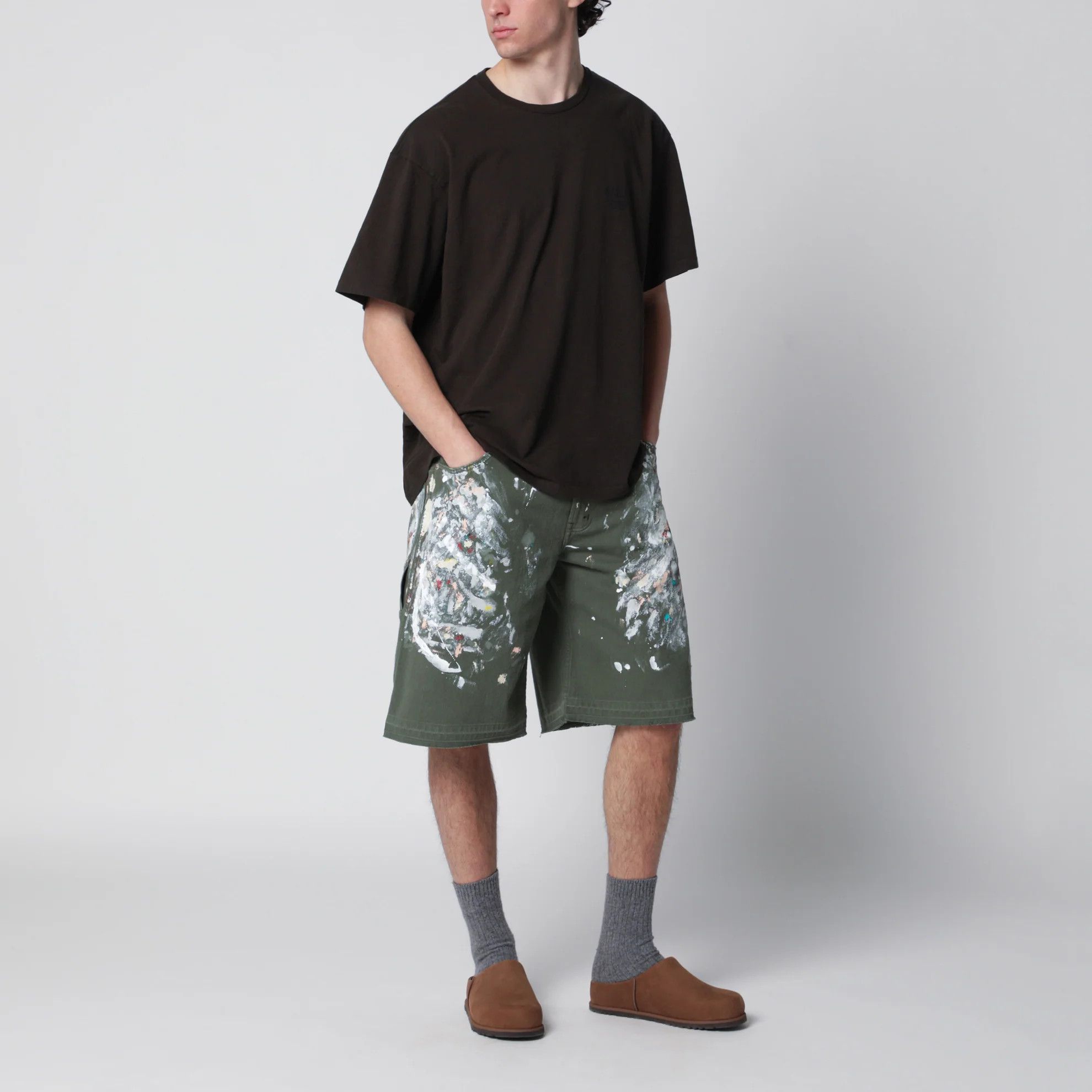 Gallery Dept. o1d2blof0426 Logo Print Short Sleeve T-Shirt in Black Size US L / EU 52-54 / 3 - 4 Thumbnail