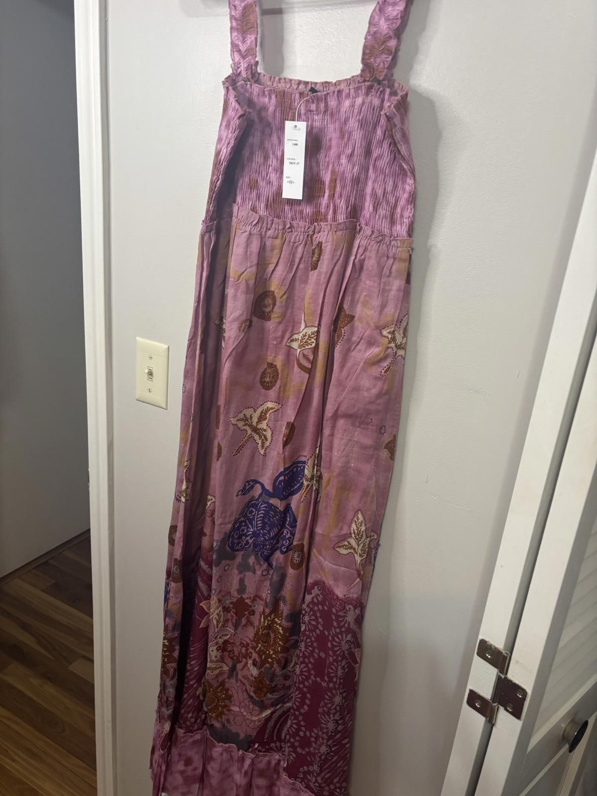 Designer Chaudry Women's Sleeveless Maxi Dress - Size S/M Size M / US 6-8 / IT 42-44 - 2 Thumbnail