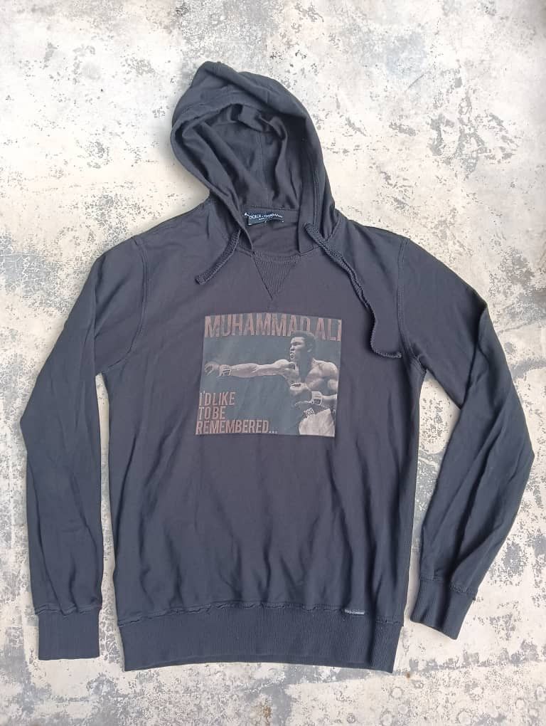 Dolce & Gabbana Vintage Dolce& Gabbana Muhammad Ali print hoodie Size US S / EU 44-46 / 1 - 1 Thumbnail