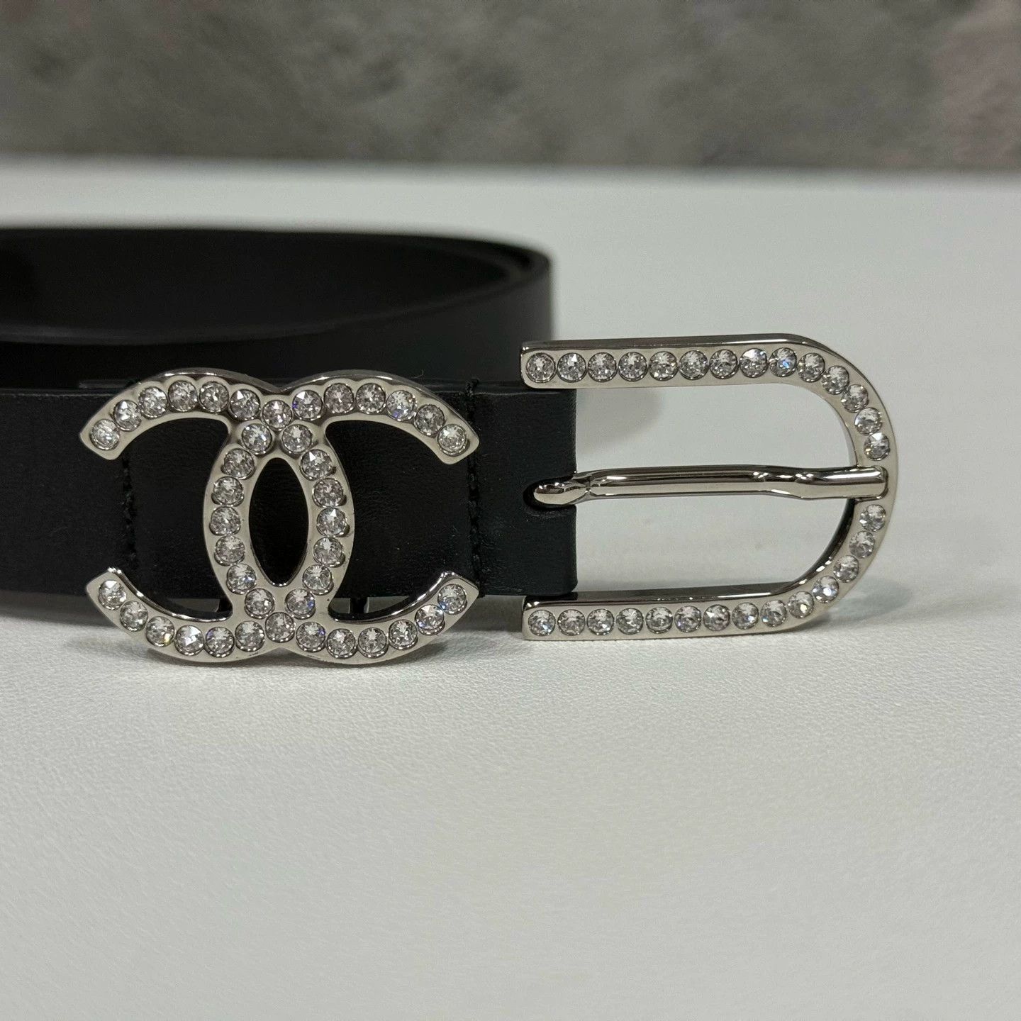 Chanel Chanel Crystal Belt 70cm Size ONE SIZE - 2 Thumbnail