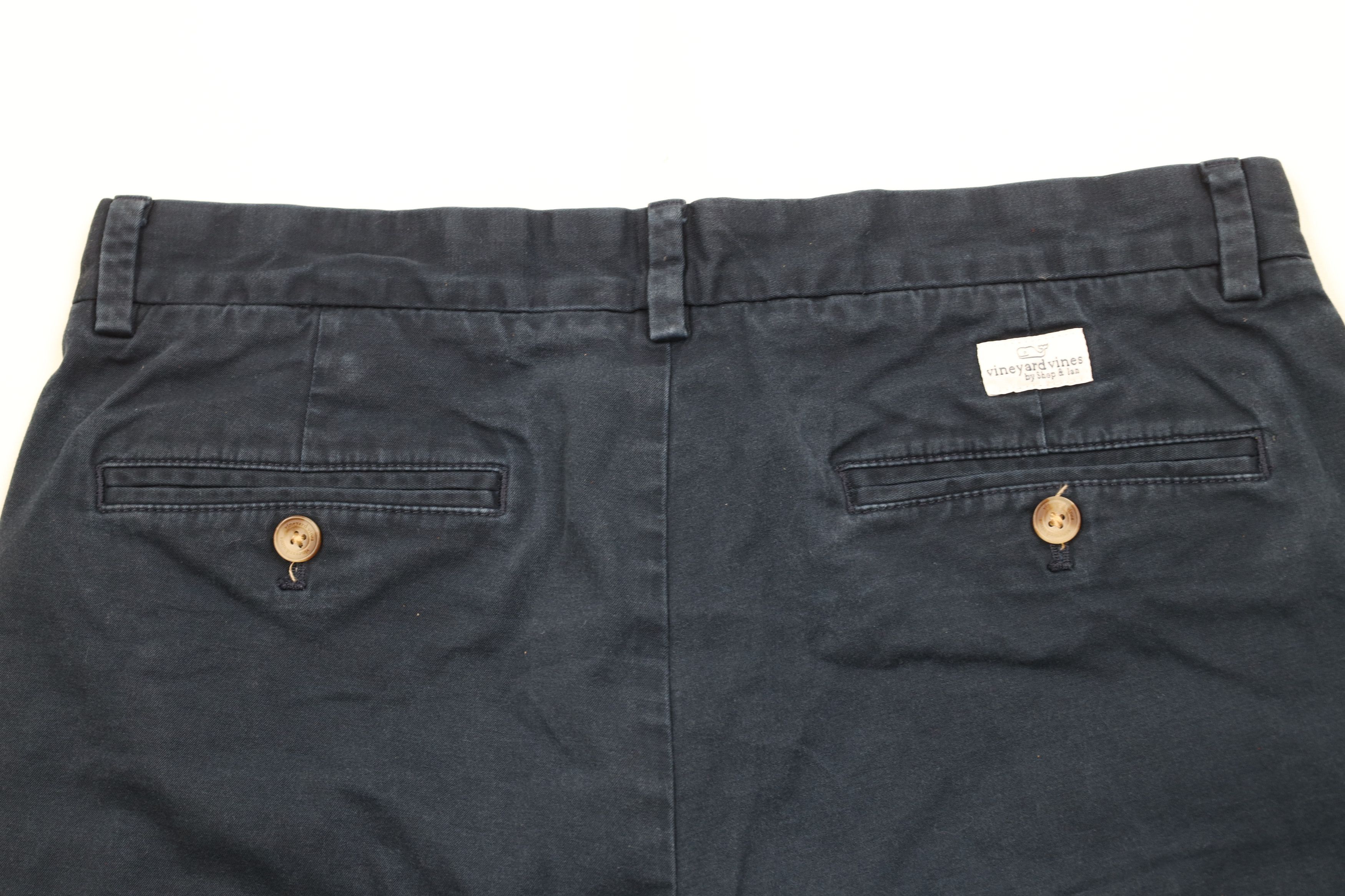 Vineyard Vines Vineyard Vines Knee Breaker Chino Shorts Navy Blue Stretch Size US 32 / EU 48 - 8 Thumbnail