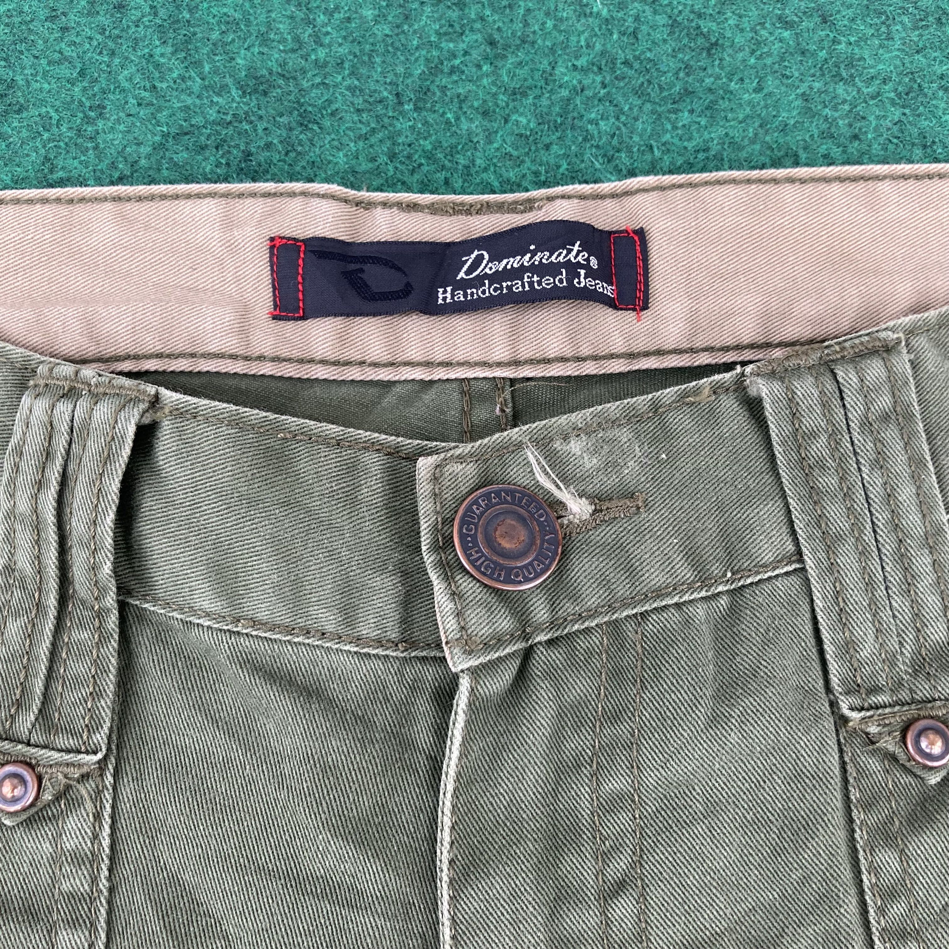 Designer × Japanese Brand Vtg Dominate Shorts Jorts Pant Multipocket Cargo Jeans Size US 32 / EU 48 - 3 Thumbnail