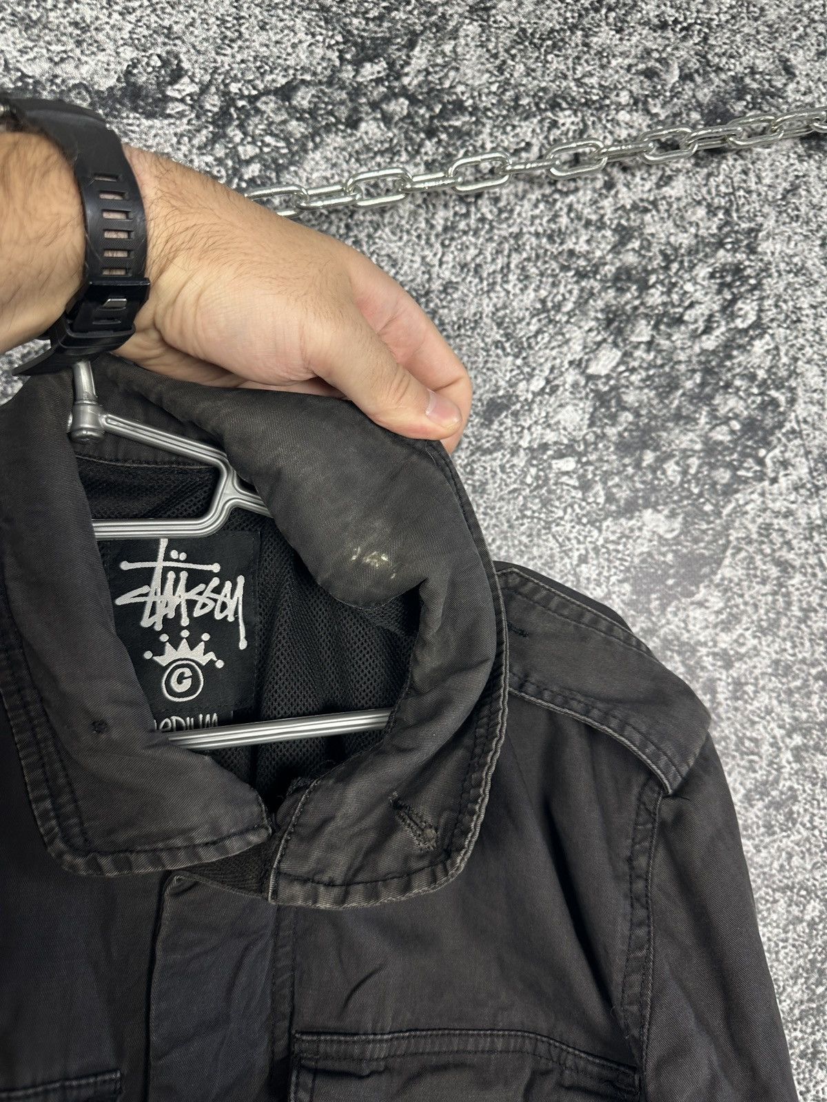 Stussy Stussy Vintage Full Zip 4 Pockets Jacket Vintage Rare Size M Size US M / EU 48-50 / 2 - 23 Thumbnail