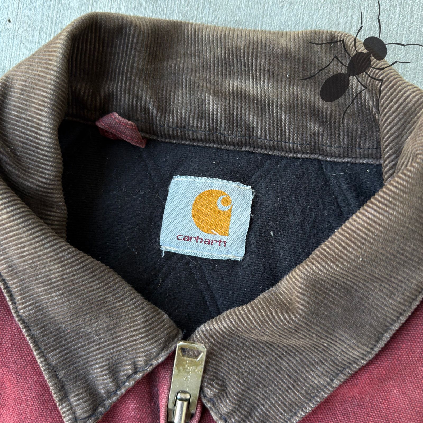 Carhartt × Vintage Carhartt red Santa Fe work wear jacket Size US L / EU 52-54 / 3 - 5 Thumbnail