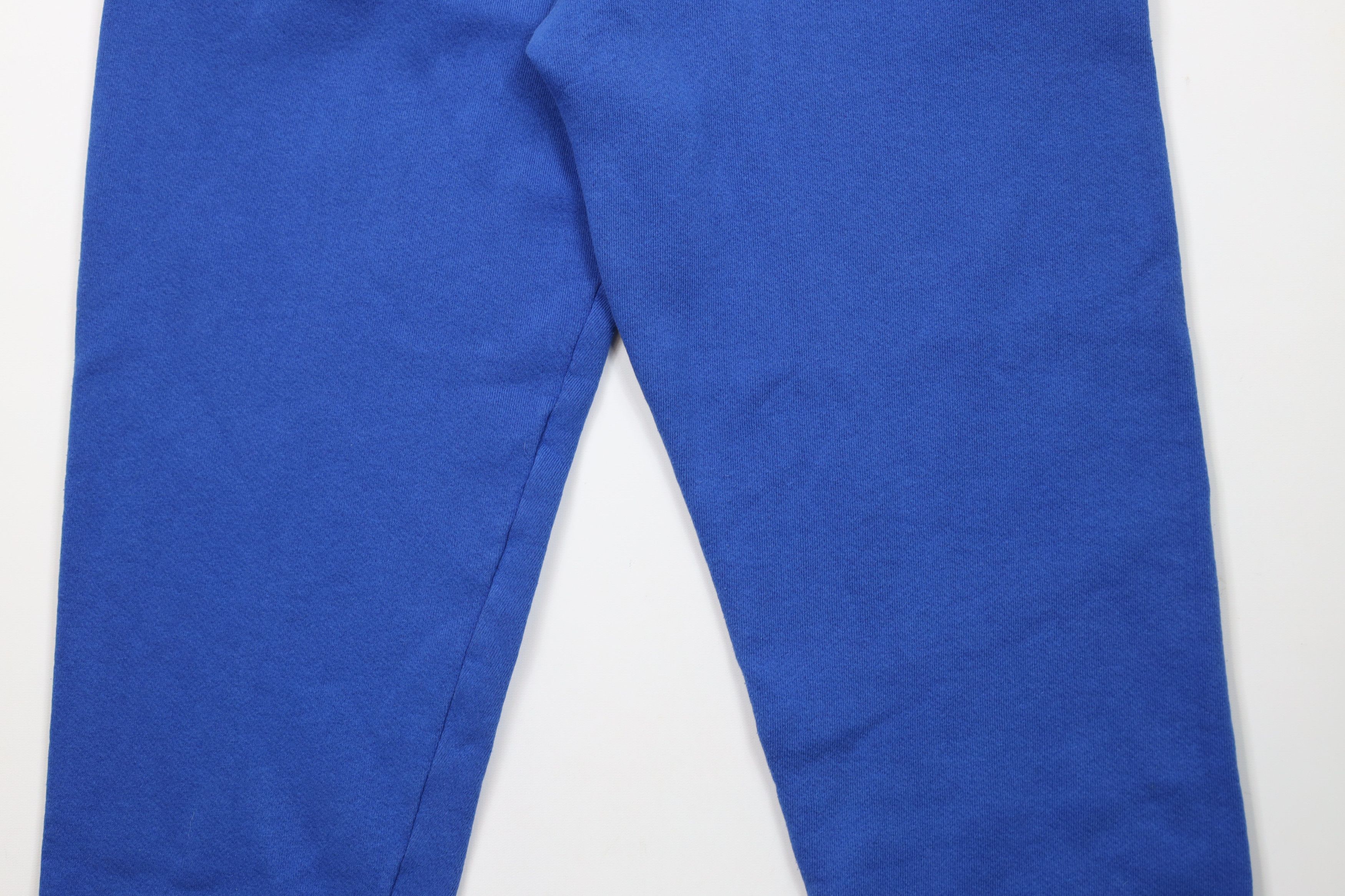 Vintage Vintage 90s Streetwear Cuffed Sweatpants Joggers Blue USA Size US 36 / EU 52 - 11 Thumbnail
