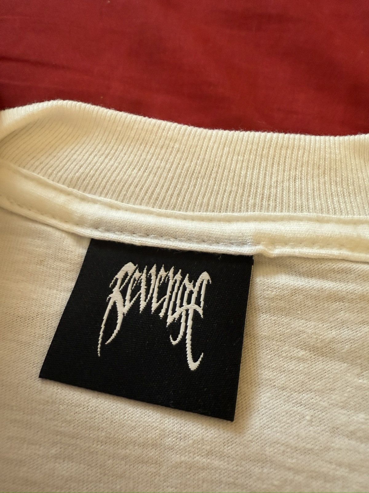 Revenge Revenge anniversary tee white medium *China Exclusive* Size US M / EU 48-50 / 2 - 2 Thumbnail