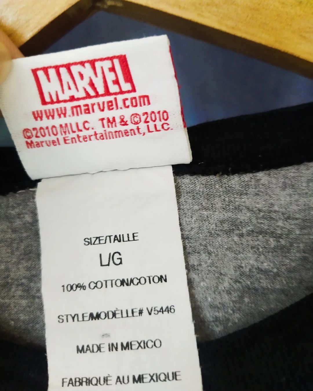 DC Comics × Marvel Comics Ironman (c) 2010 Big Print Youth Official Super Hero Tees Size US XS / EU 42 / 0 - 4 Thumbnail