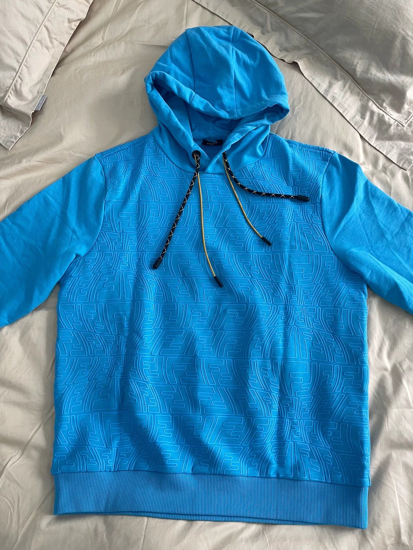 Fendi FENDI Unisex New Full Logo 3D Hoodie L Size US L / EU 52-54 / 3 - 1 Thumbnail