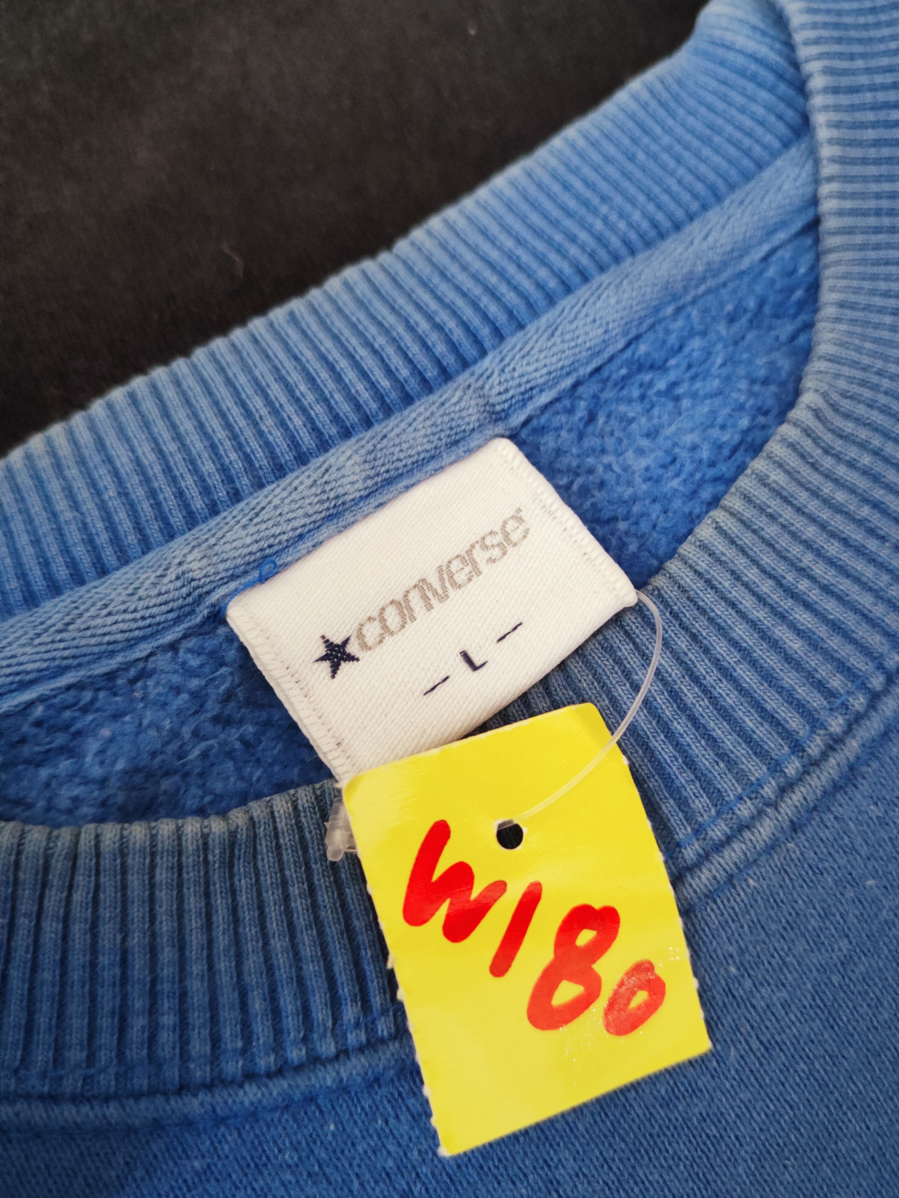 Converse Converse shoe vintage Blue Sweatshirts #W180 Size US L / EU 52-54 / 3 - 13 Thumbnail