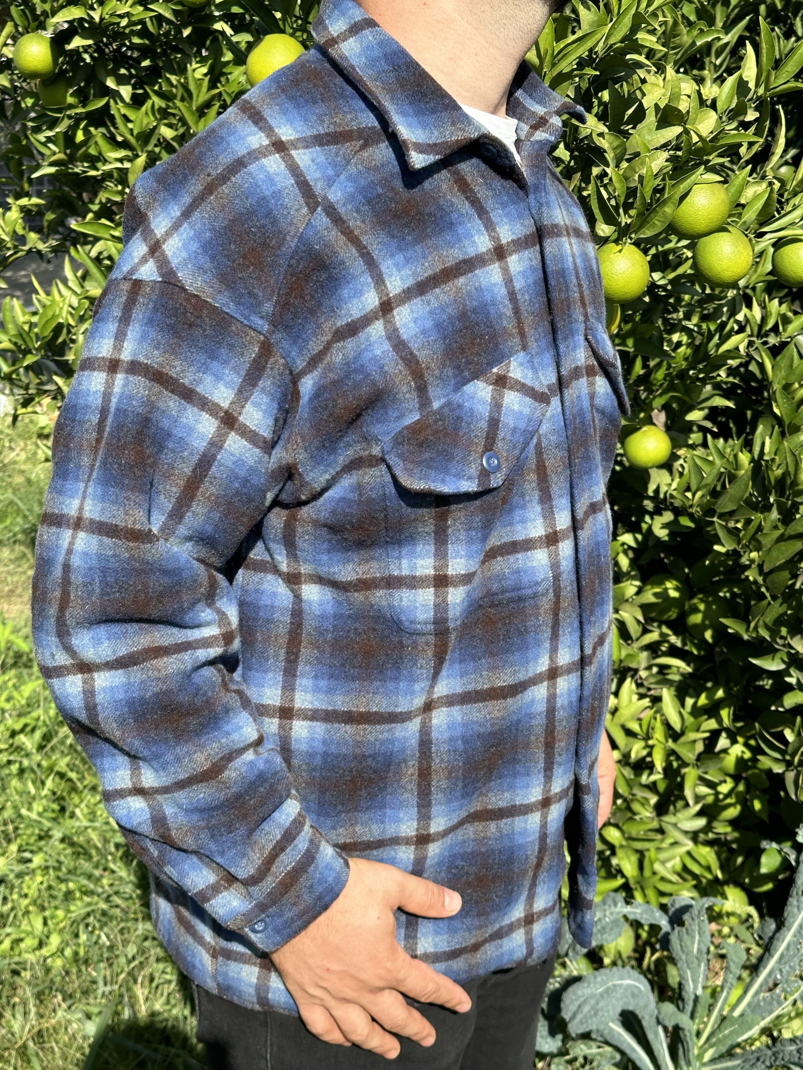 Patagonia Patagonia Fleece Bomber Tartan Check Flannel Size M 48 50 Size US M / EU 48-50 / 2 - 13 Thumbnail