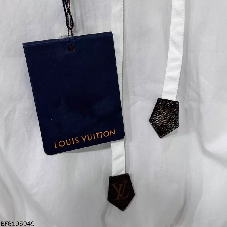 Louis Vuitton Louis Vuitton 23 Spring/Summer New Stand Neck Ruffled Shir Size XS / US 0-2 / IT 36-38 - 6 Thumbnail