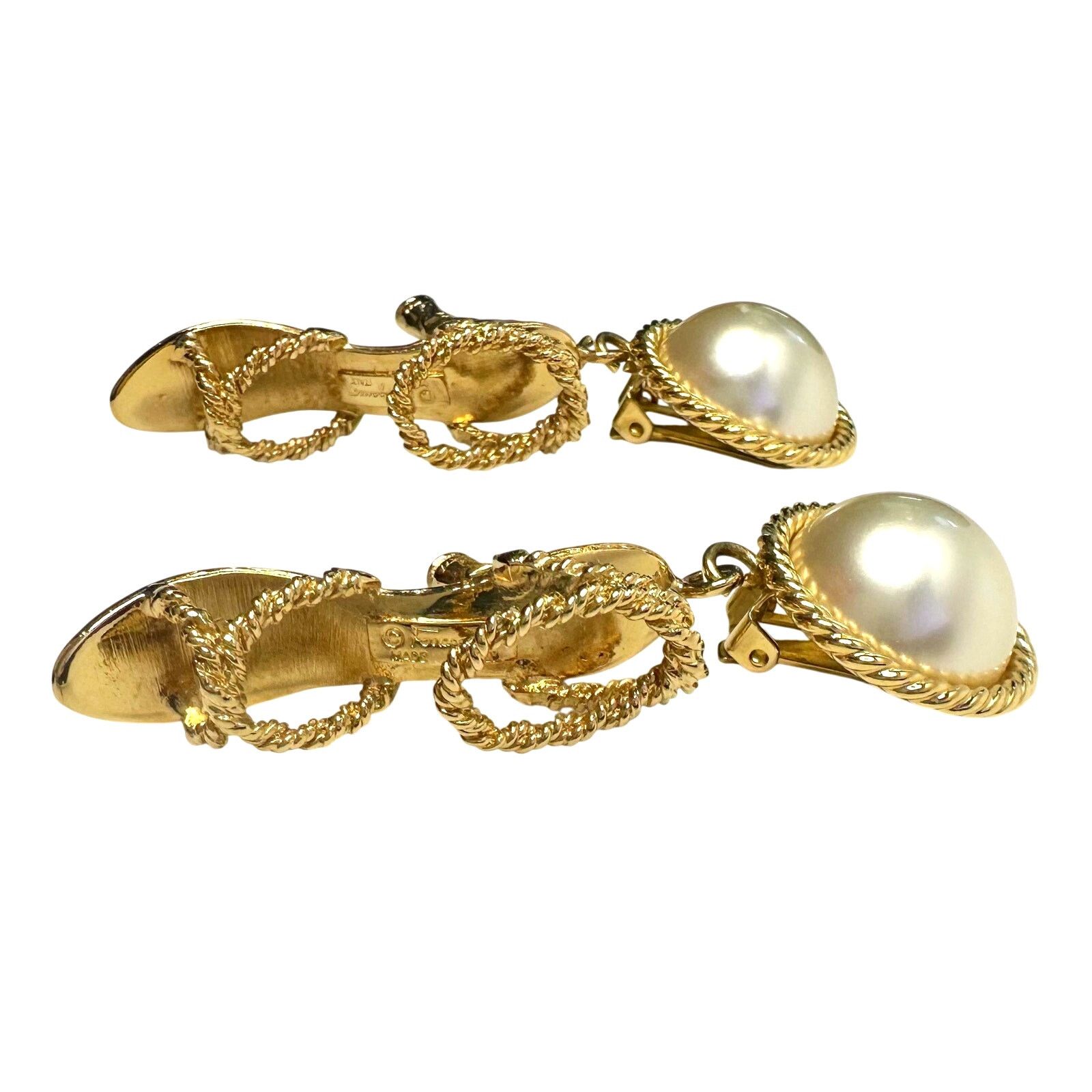 Salvatore Ferragamo Salvatore Ferragamo Vintage High Heel Shoe Earrings Size ONE SIZE - 7 Thumbnail
