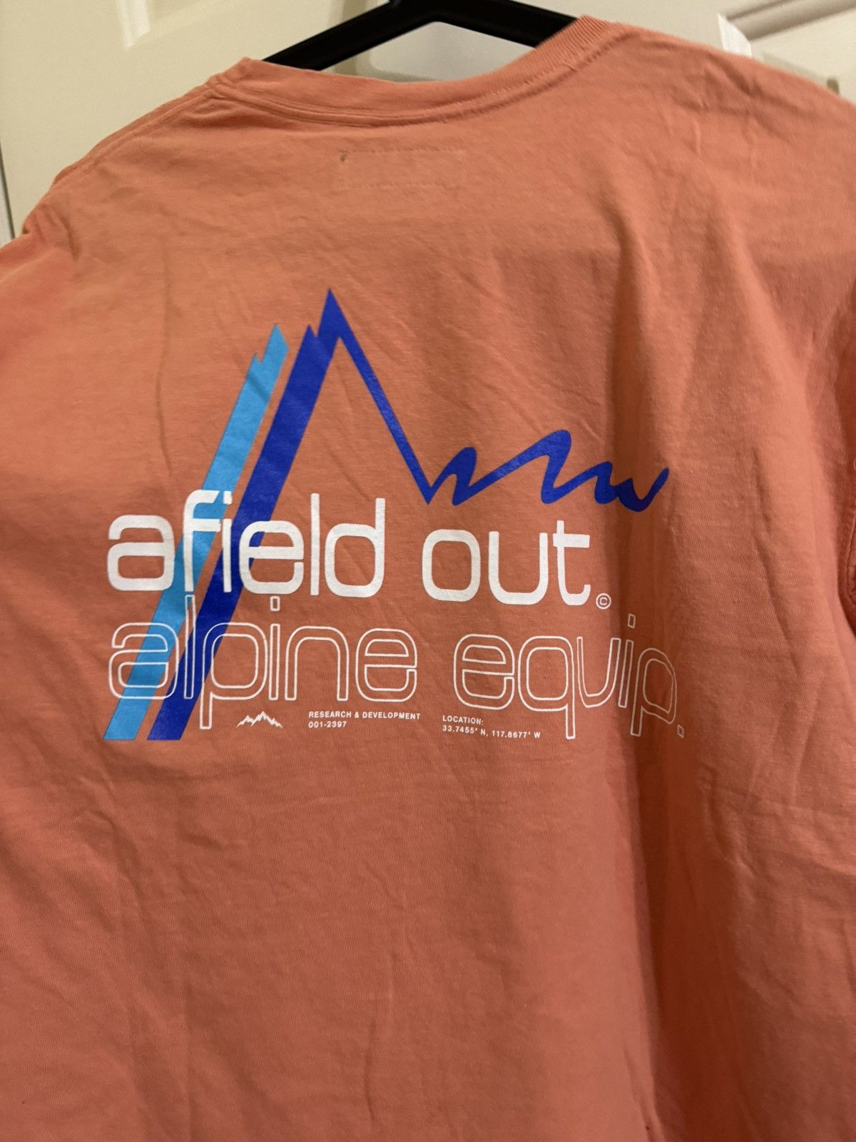 Afield Out Afield Out Alpine Equip T-shirt Size US M / EU 48-50 / 2 - 5 Thumbnail