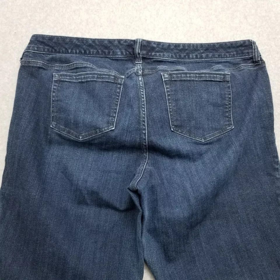 Torrid Torrid Jeans Womens 20 Blue Denim Tapered 40x31 Stretchy Size 42" / US 20 - 11 Thumbnail
