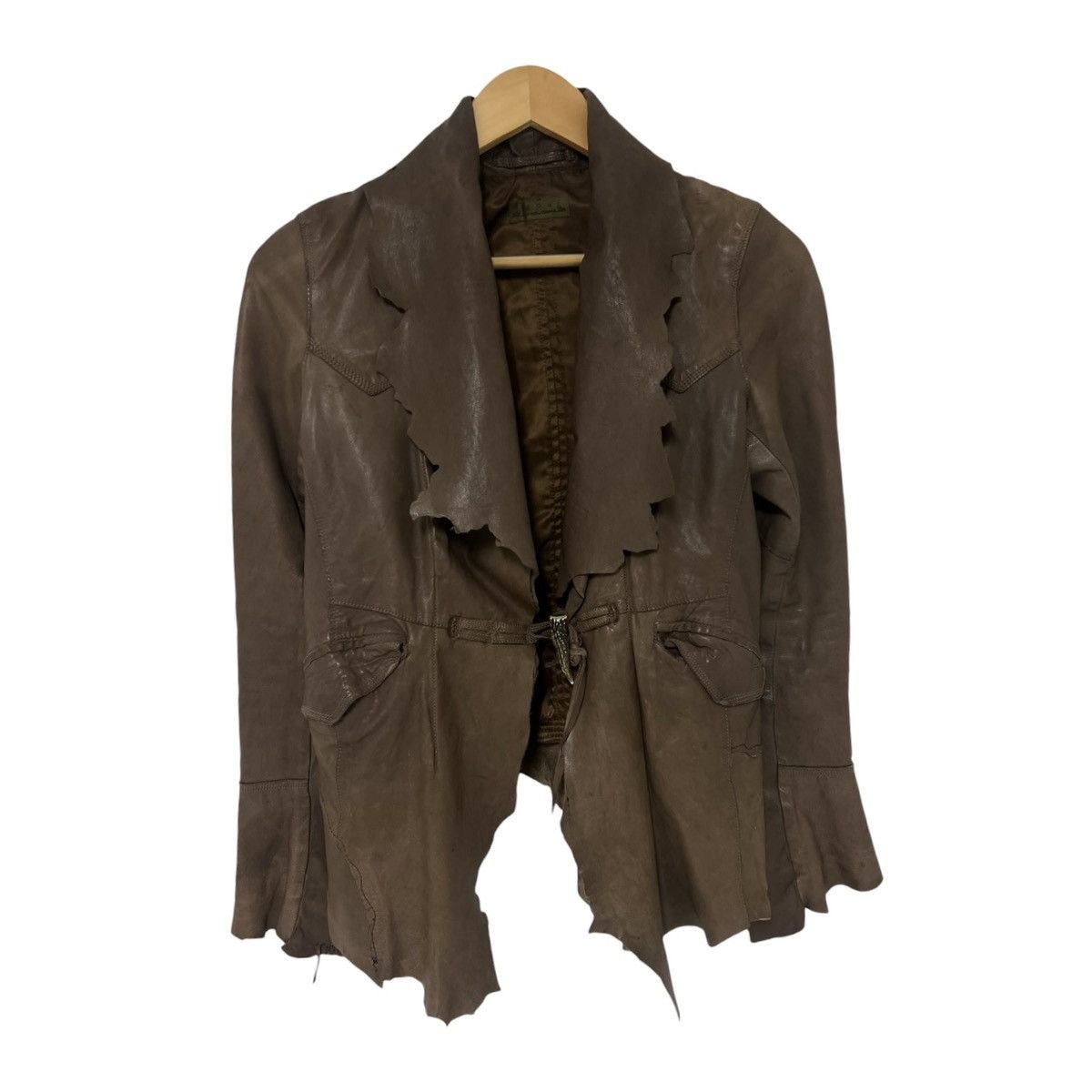 GOA Goa leather blazer jacket Size US S / EU 44-46 / 1 - 1 Thumbnail