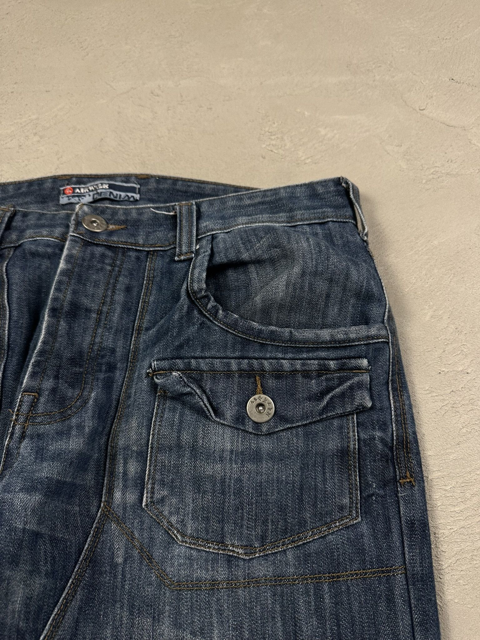 Airwalk Vintage Y2k Airwalk Oversized Hiphop Rap Faded Pants 00s Size US 34 / EU 50 - 5 Thumbnail