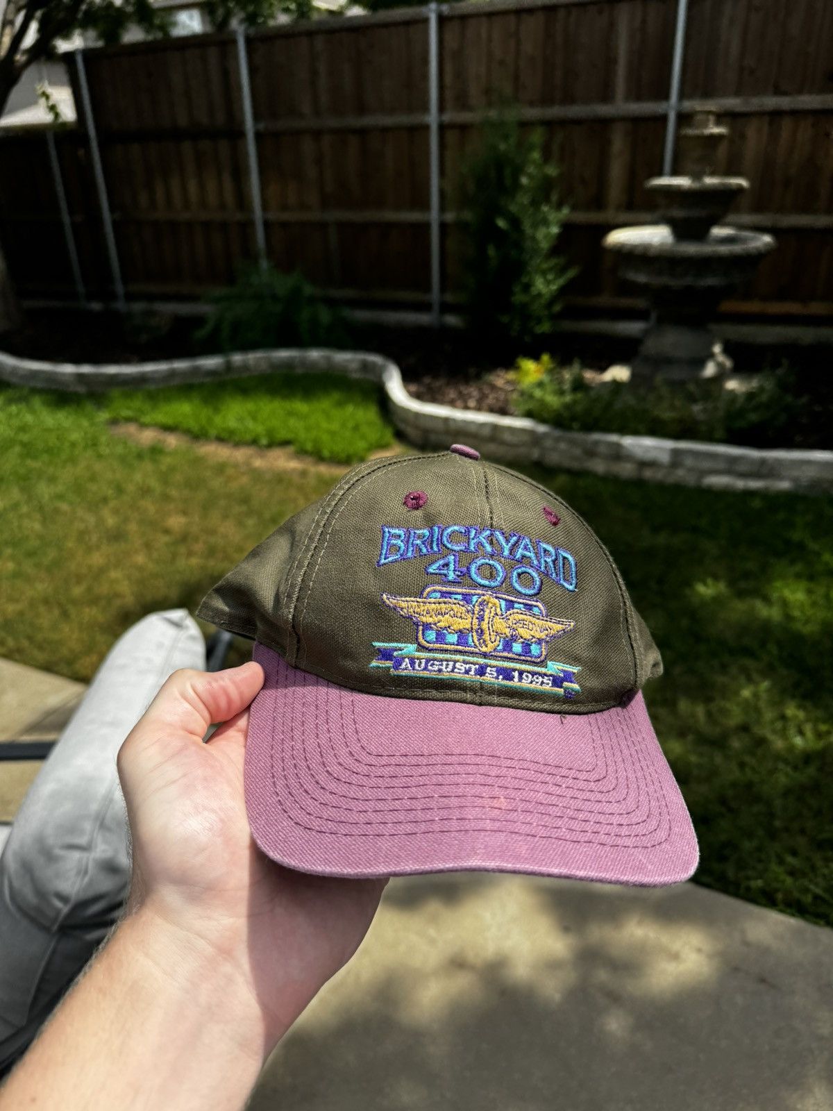 Vintage Vintage Racing Hat Size ONE SIZE - 1 Thumbnail