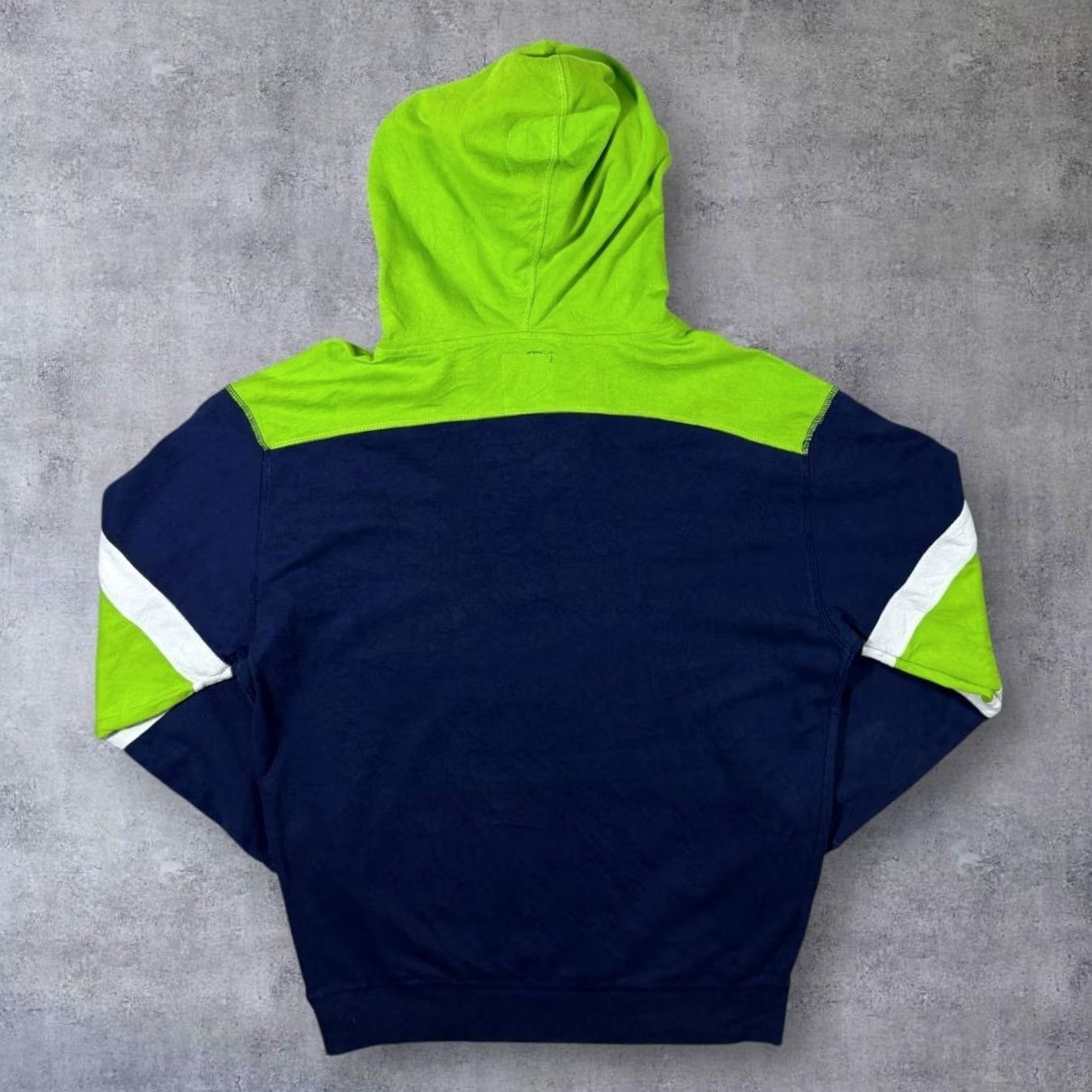 NFL NFL Seattle Seahawks Football Logo Graphic Navy Blue Green Hoodie L Men’s Large Size US L / EU 52-54 / 3 - 2 Thumbnail