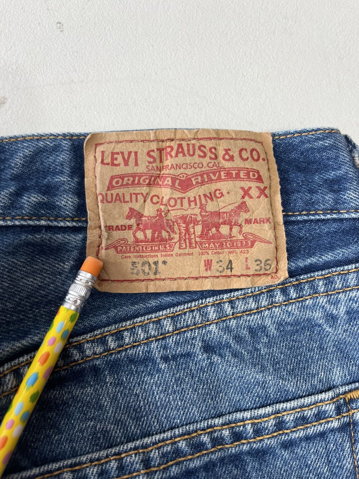 Levi's Levi’s 501 jeans Size US 32 / EU 48 - 3 Thumbnail
