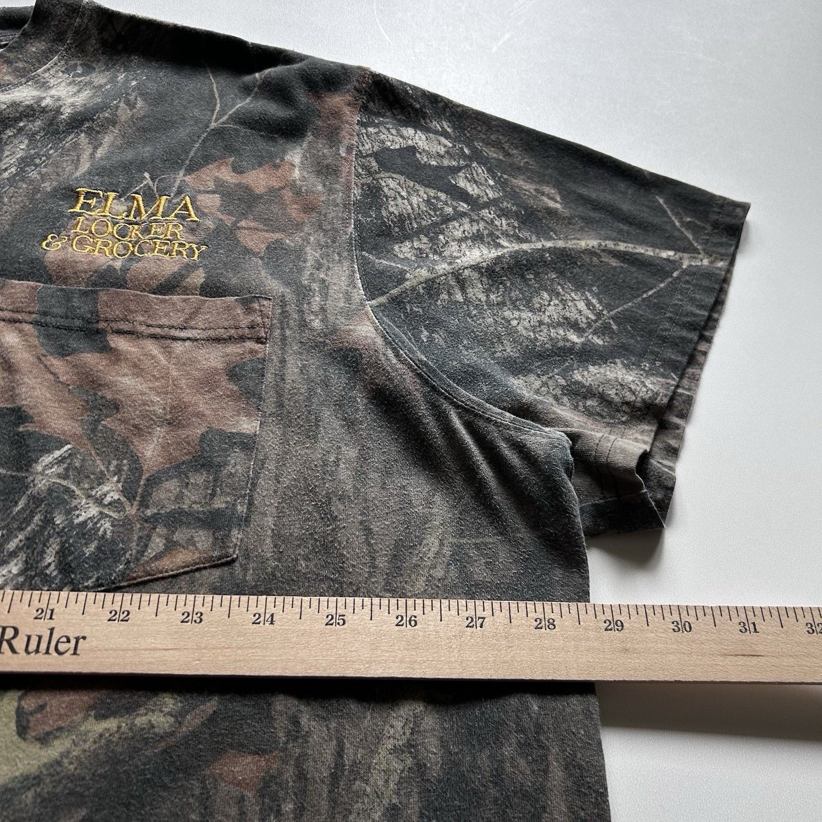 Mossy Oaks Vintage Mossy Oak Camo Pocket T-Shirt Y2K Hunting 3XL Rare Size US XXL / EU 58 / 5 - 3 Thumbnail