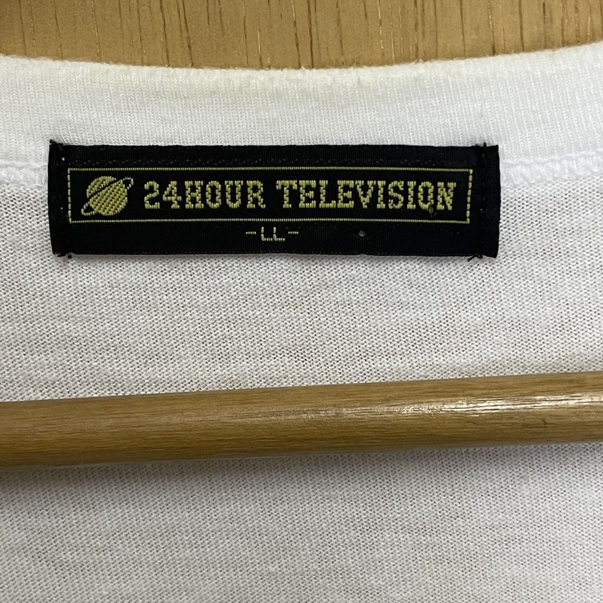 Japanese Brand 24 Hour Television Big Logo Shortsleeve Tee Size US M / EU 48-50 / 2 - 10 Thumbnail