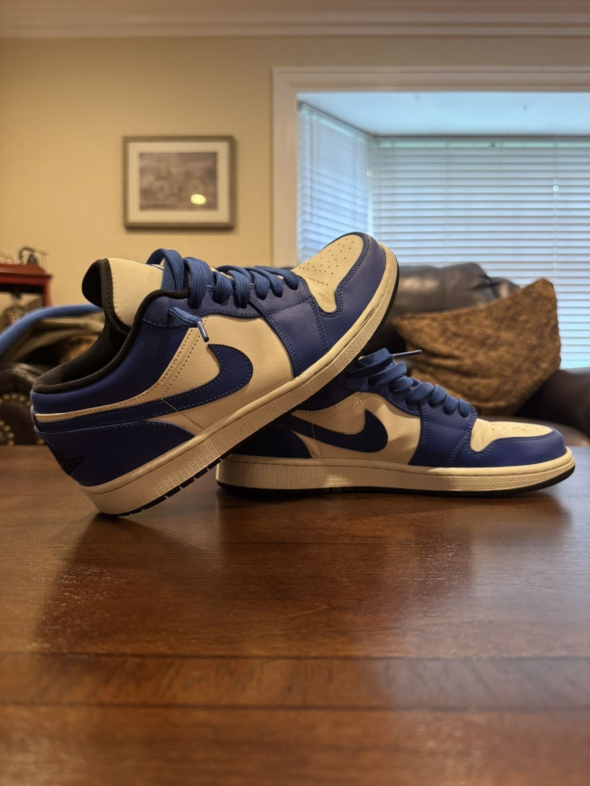 Jordan Brand Jordan 1 Game Royal Lows Size US 9.5 / EU 42-43 - 1 Thumbnail