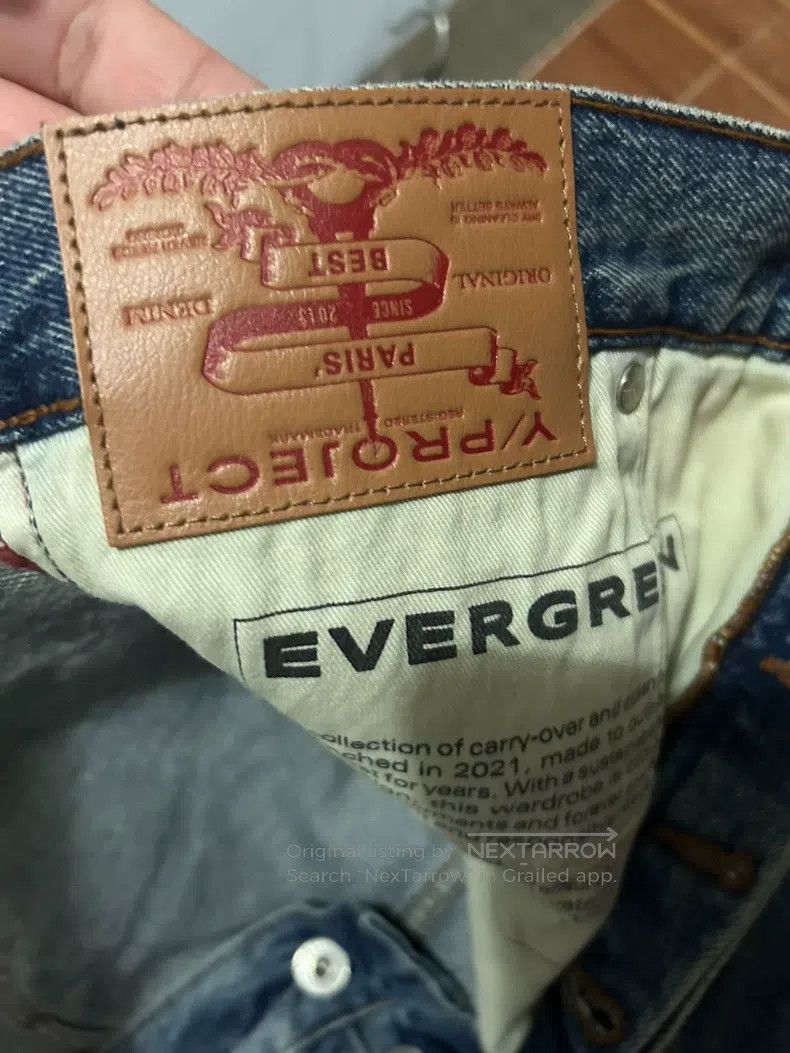 Y/Project Y/PROJECT Size 32 Straight asymmetric applique jeans in aut Size US 32 / EU 48 - 5 Thumbnail