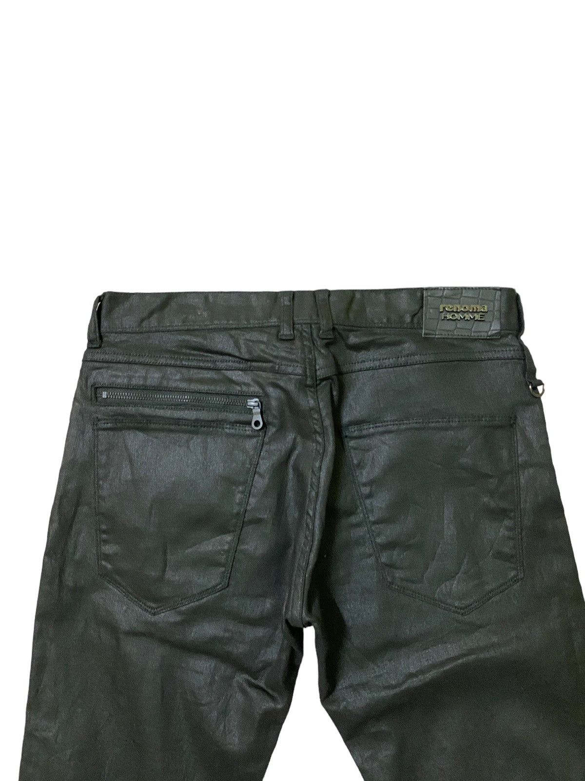 Renoma RARE ARCHIVE RENOMA HOMME WAXED DENIM JEANS Size US 30 / EU 46 - 11 Thumbnail