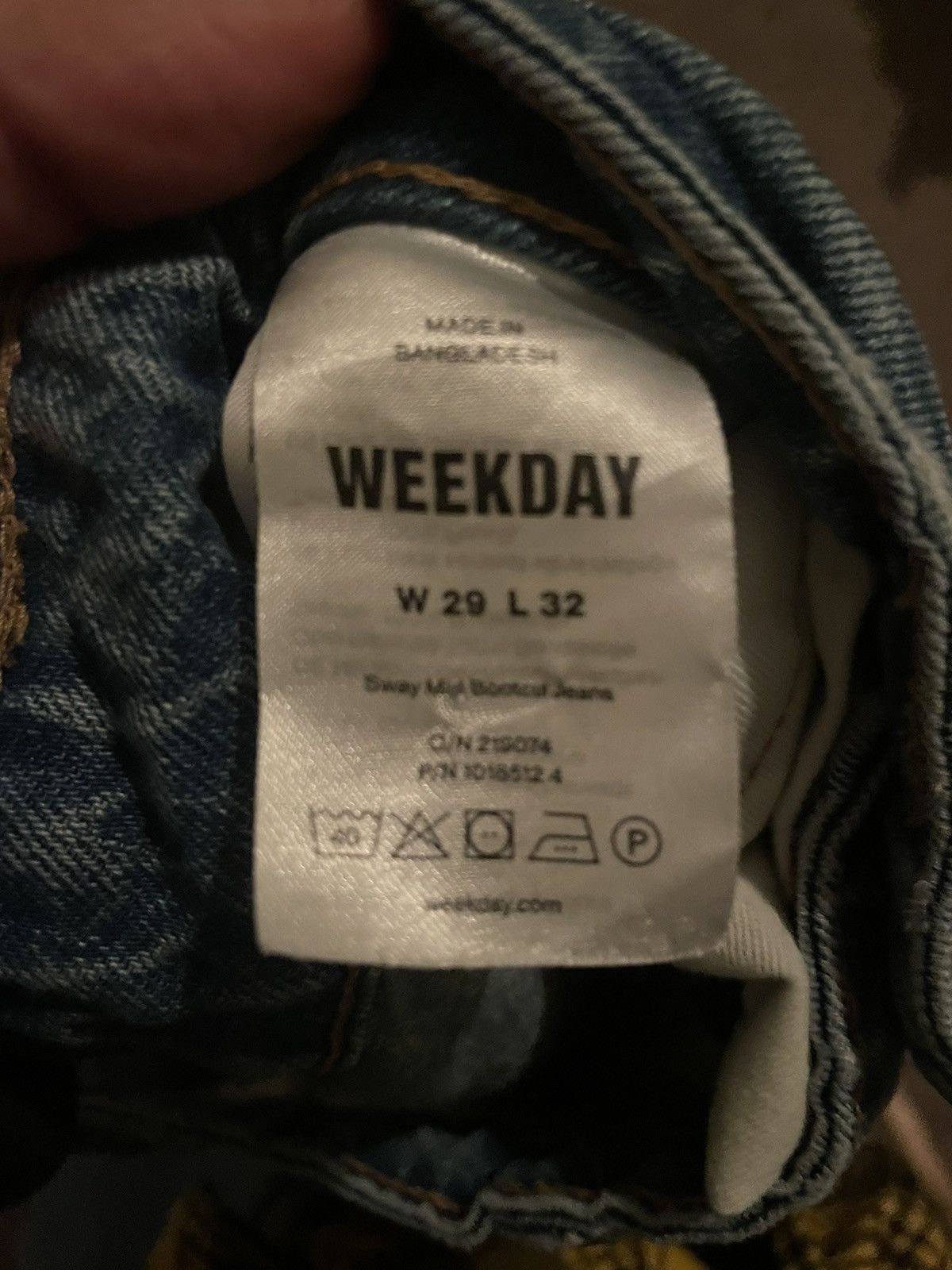 Levi's × Vintage Vintage Baggy Flared Blue Jeans Size US 29 - 6 Thumbnail