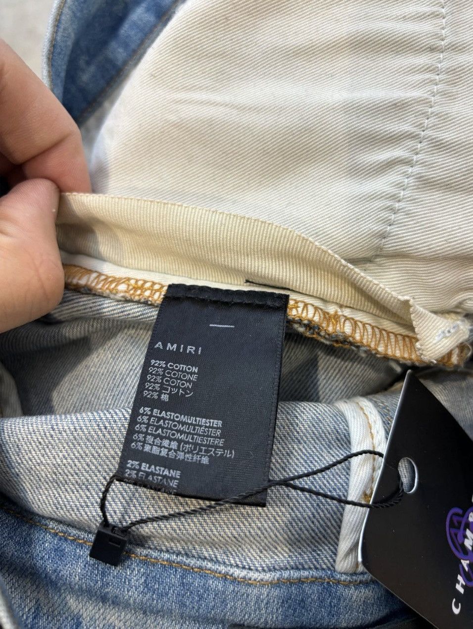 Amiri Amiri jeans Size US 30 / EU 46 - 4 Thumbnail