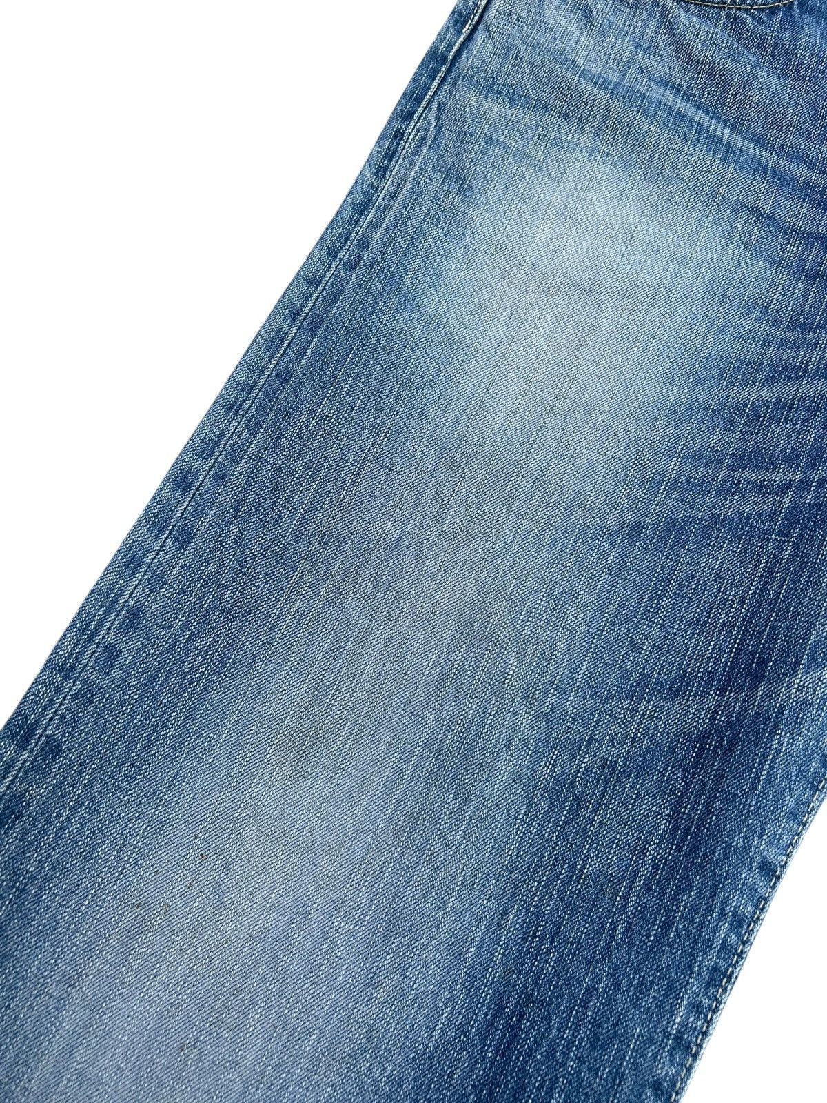 Edwin VINTAGE EDWIN 505Z SELVEDGE DISTRESSED DENIM JEANS Size US 36 / EU 52 - 7 Thumbnail
