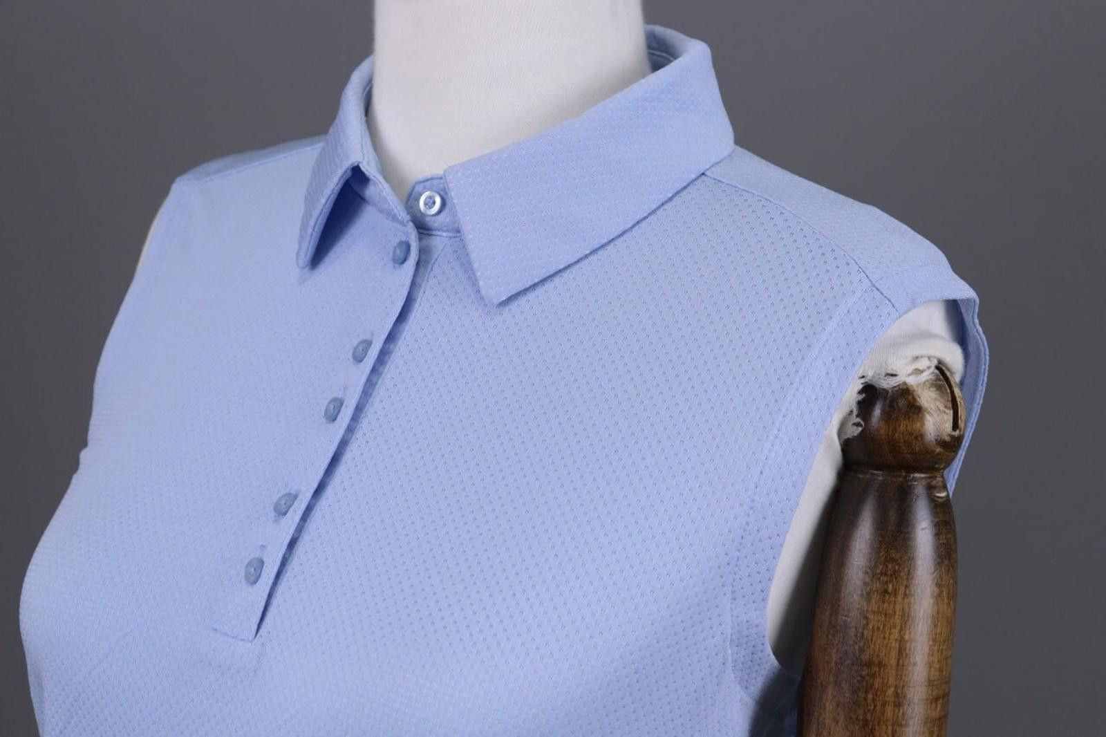KJUS KJUS Blue Sleeveless Sport Fit Summer Polo Shirt Size 38 / M Size M / US 6-8 / IT 42-44 - 10 Thumbnail