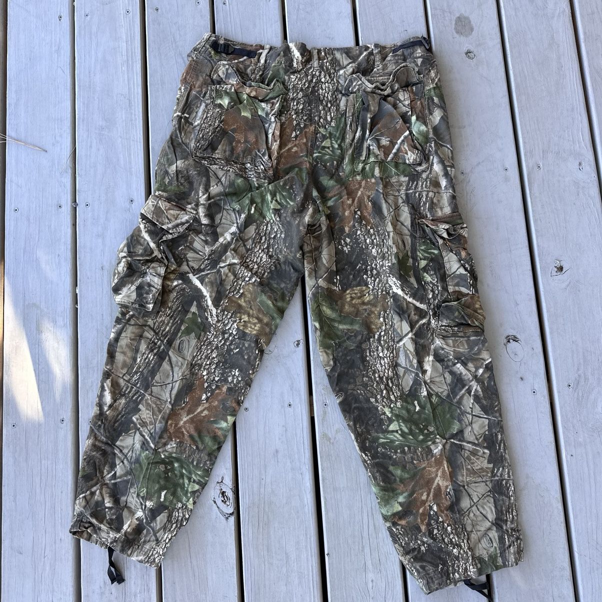 Vintage Vintage Realtree camo pants sz large jogger style Size US 34 / EU 50 - 2 Thumbnail