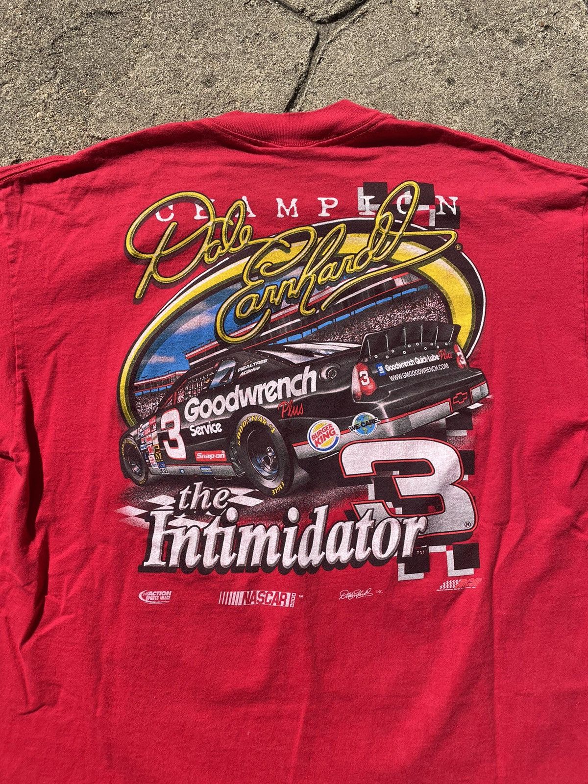 Chase Authentics × NASCAR × Vintage Vintage 90s Dale Earnhardt Sr. “Passion To Win” Graphic Tee Size US L / EU 52-54 / 3 - 4 Thumbnail