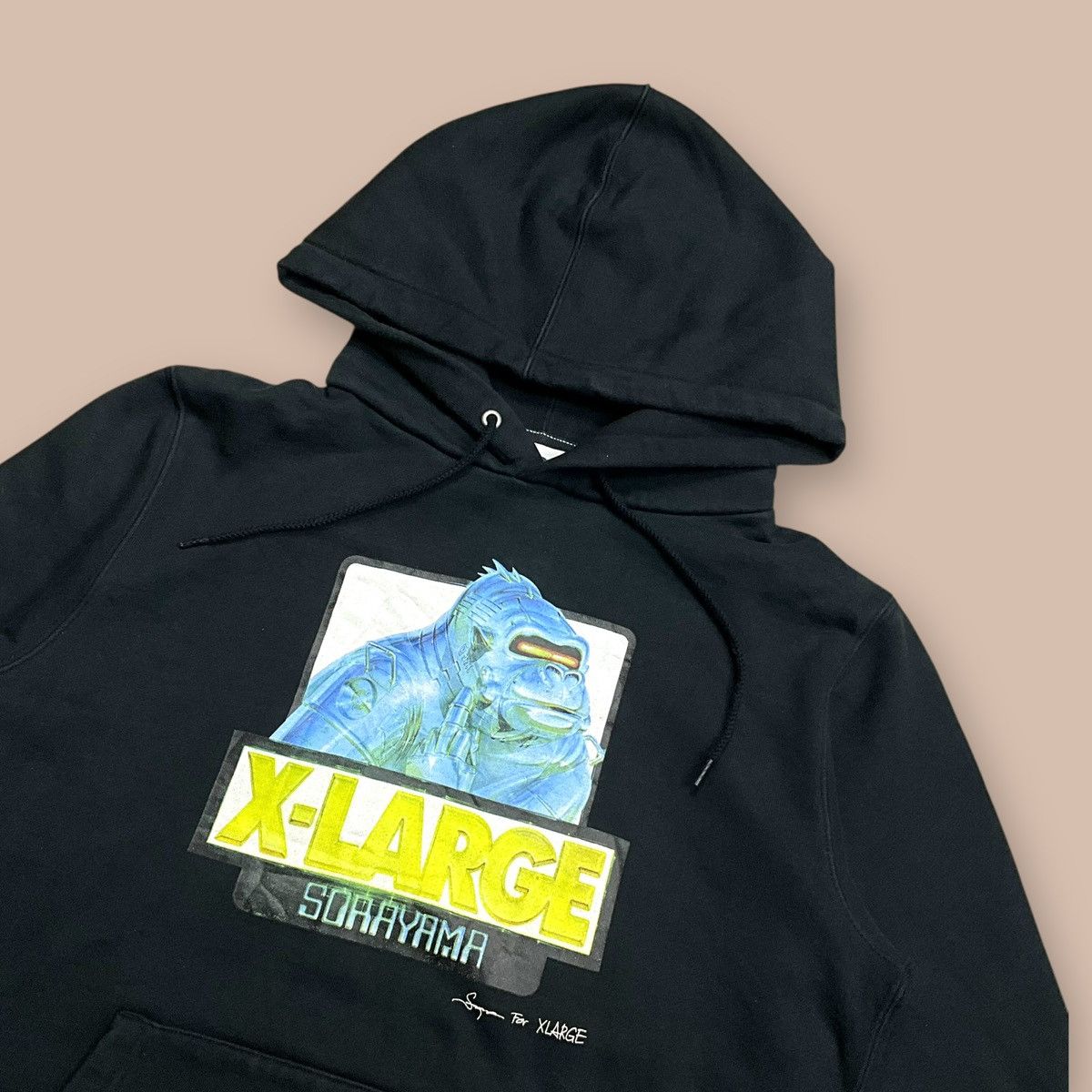 Club Sorayama XLARGE × SORAYAMA "Capsules Collection" OG Gorilla Hoodie Size US S / EU 44-46 / 1 - 4 Thumbnail