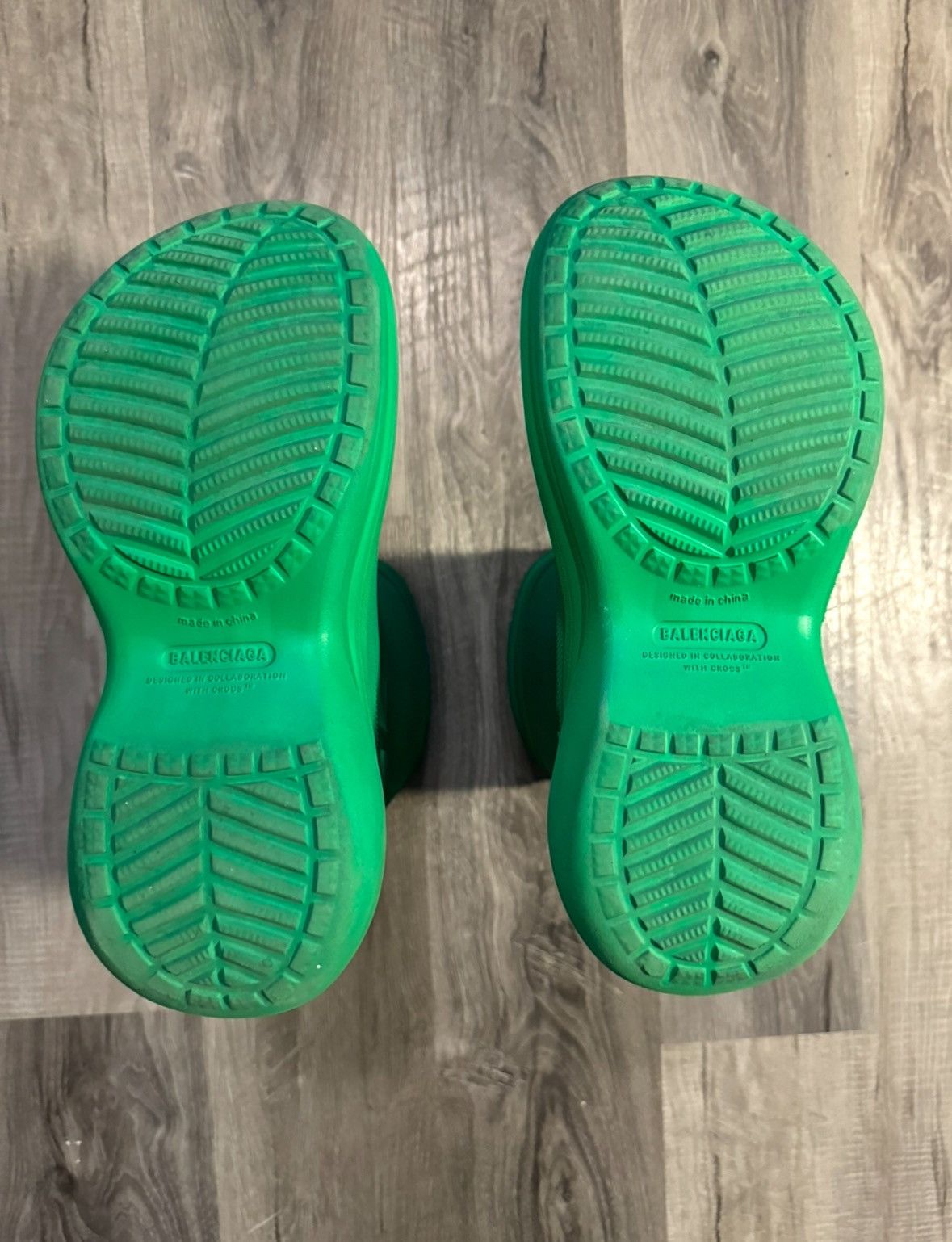 Balenciaga Balenciaga x Crocs green boots Size US 9.5 / EU 42-43 - 4 Thumbnail