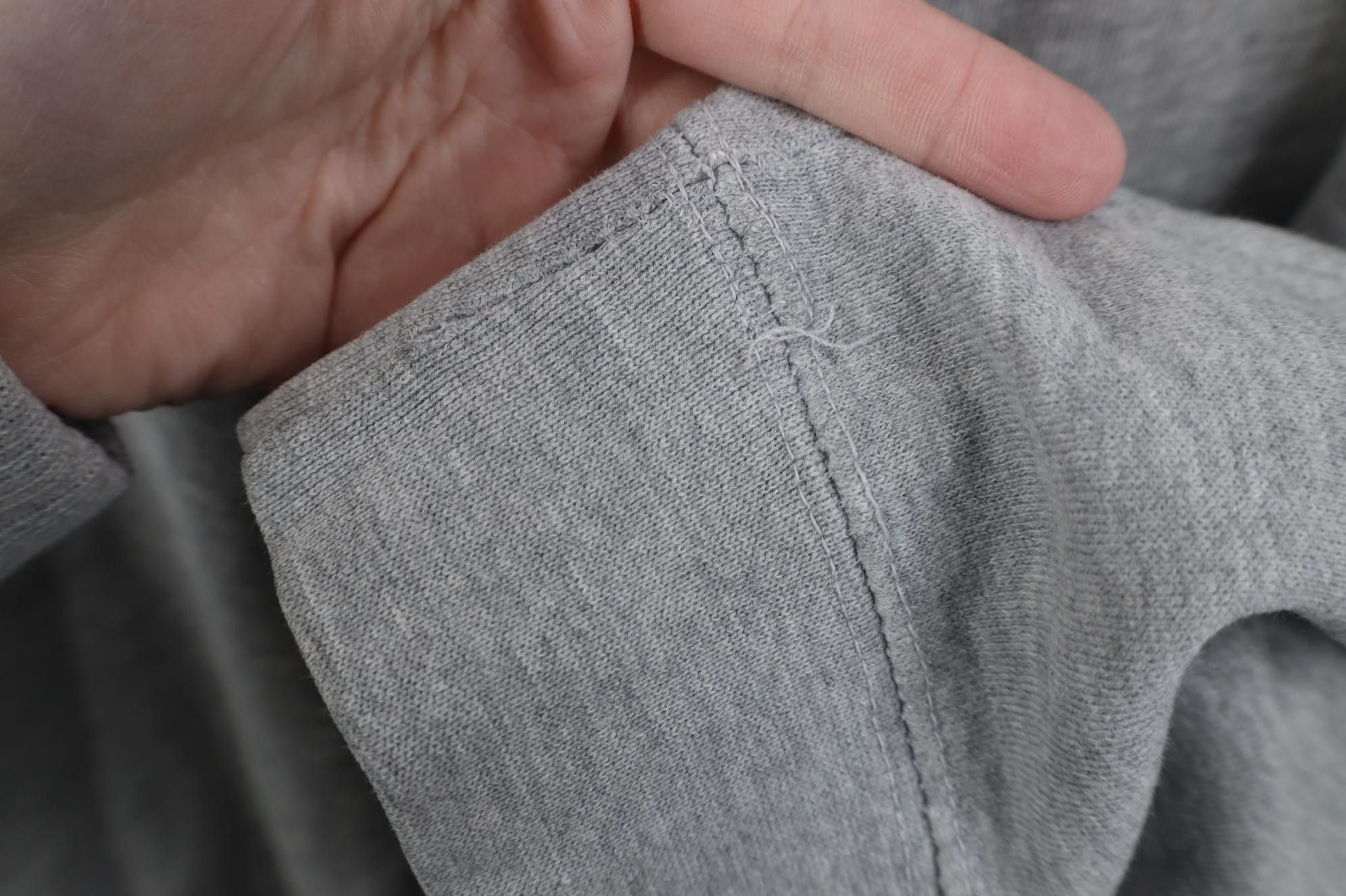 Vintage Vintage 90s Y2K Streetwear Sweatshirt Vest Heather Gray Size US L / EU 52-54 / 3 - 7 Thumbnail