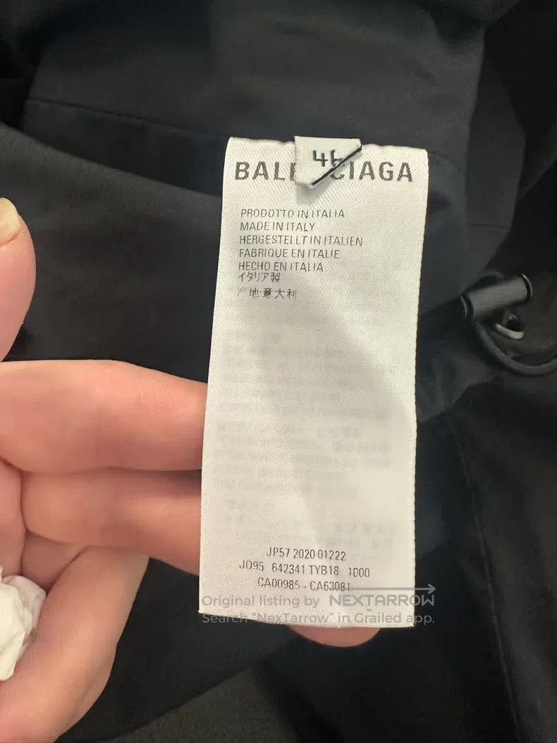 Balenciaga Balenciaga Football Series Embroidered Windbreaker Size US S / EU 44-46 / 1 - 4 Thumbnail