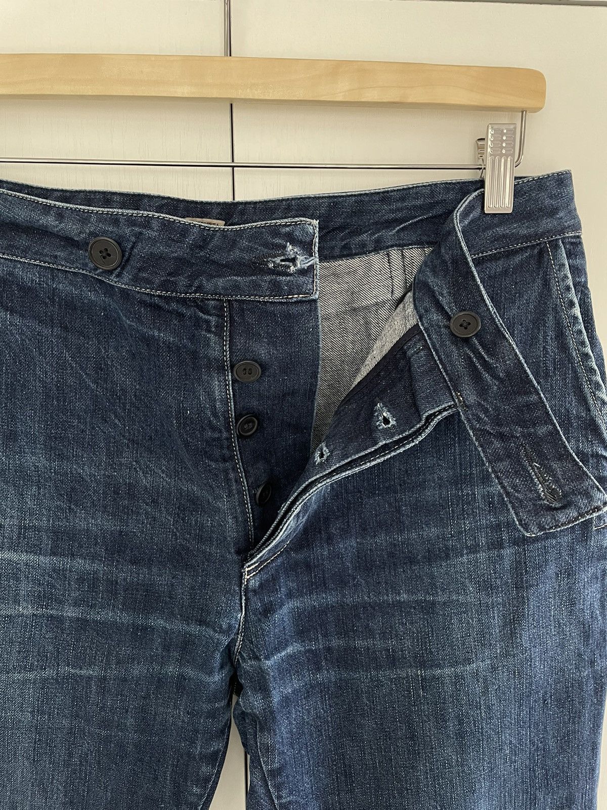 Bottega Veneta Bottega Veneta Slim Denim Drawstrings Pant Trousers Size 50 Size US 34 / EU 50 - 6 Thumbnail