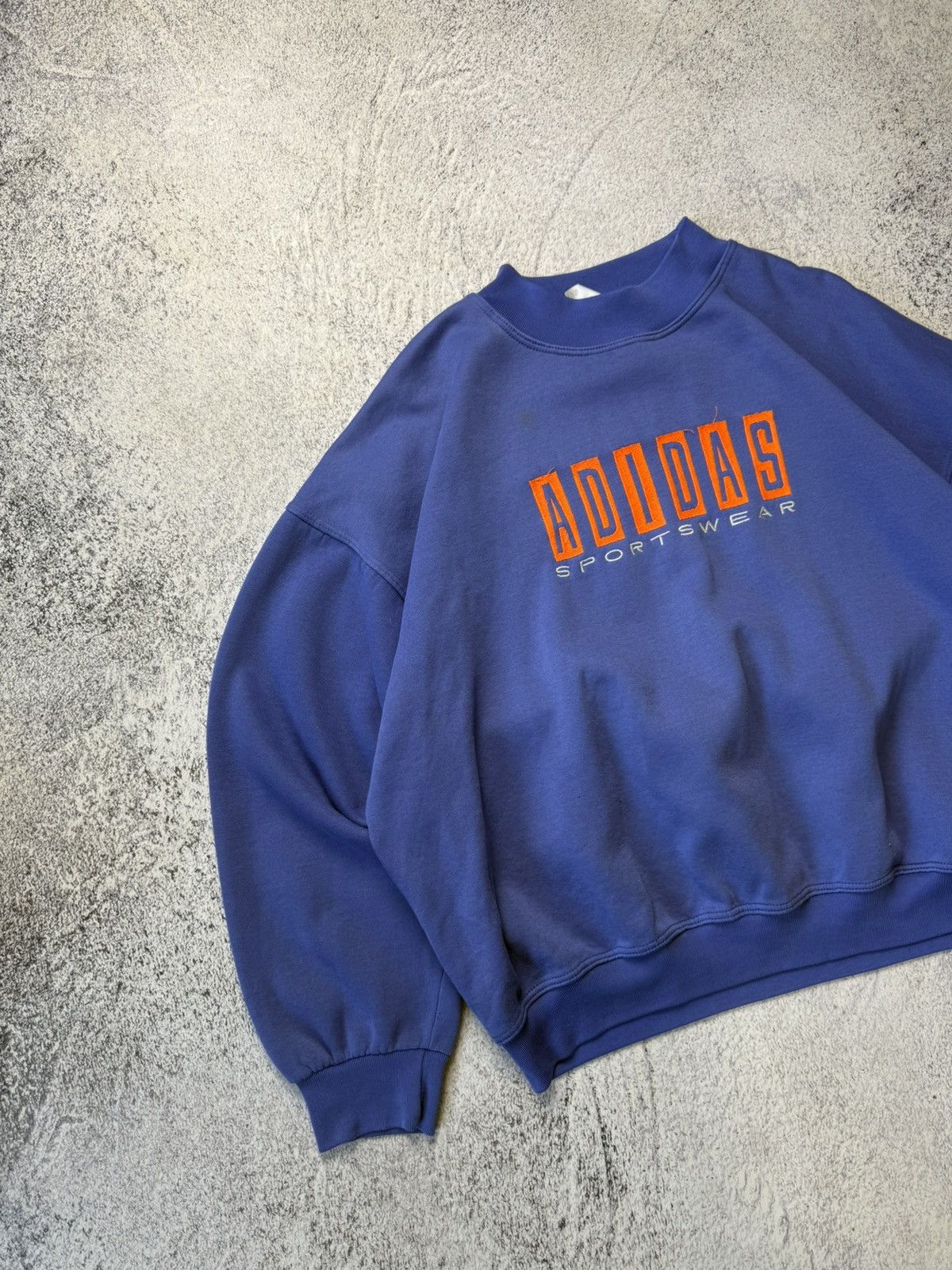 Adidas Vintage Adidas Sweatshirt Y2K 90s Sportswear Size US XL / EU 56 / 4 - 2 Thumbnail