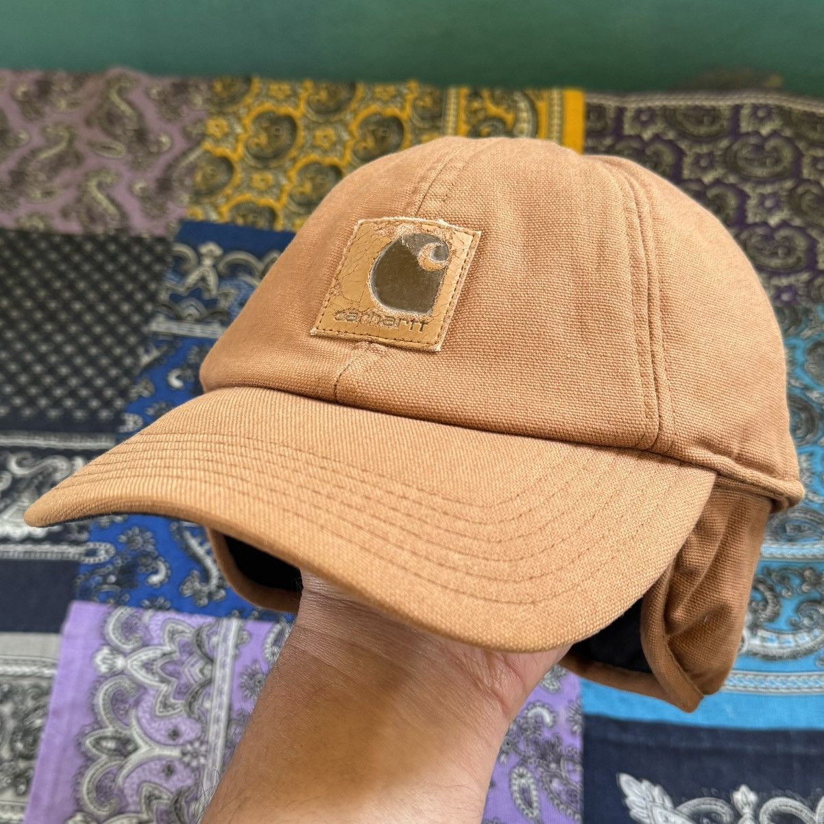 Carhartt Carhartt cap workflex ear flap 09” Size ONE SIZE - 3 Thumbnail