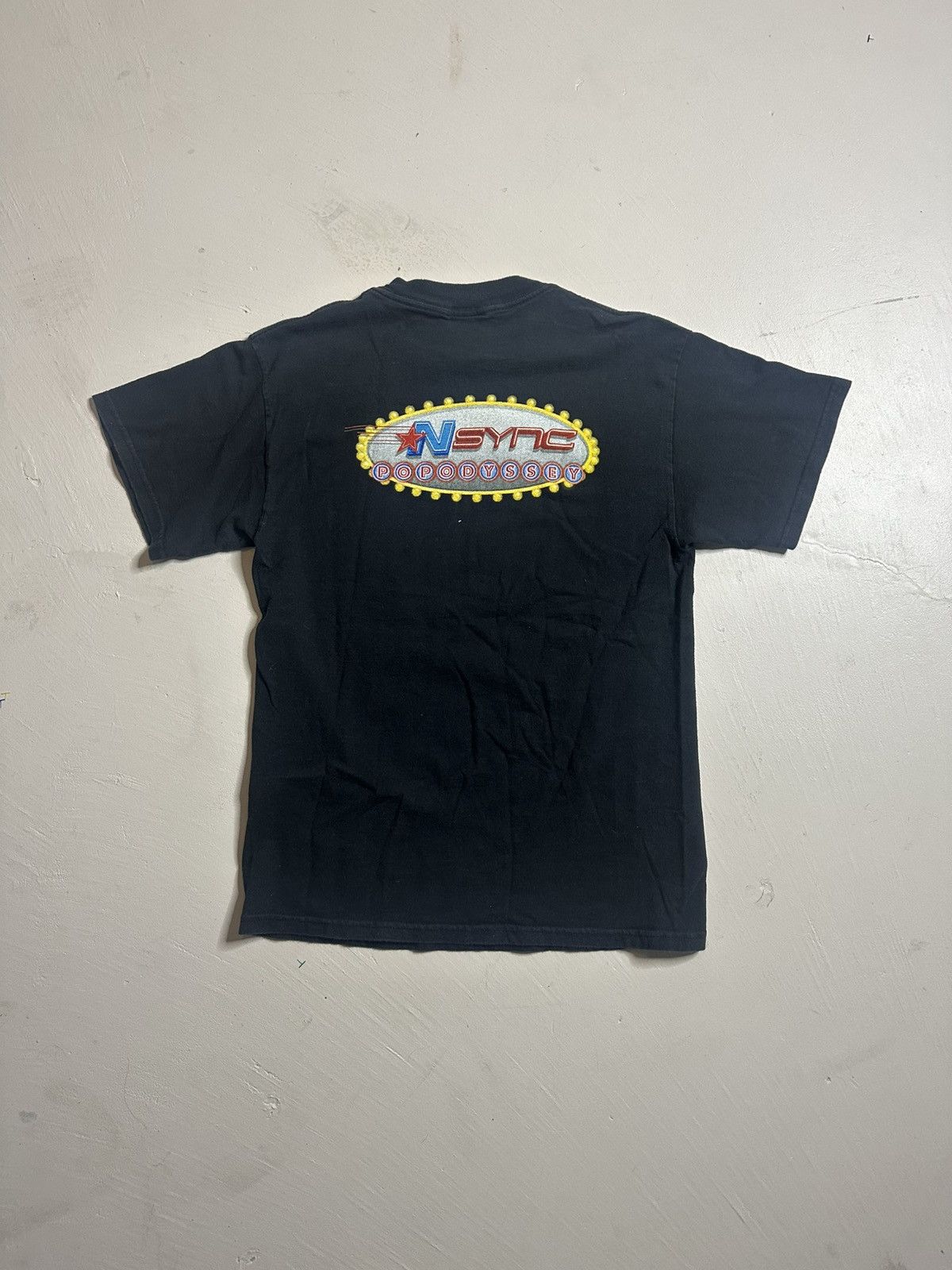 Vintage Y2K 2000s *NSYNC Pop Odyssey Band Tour Tee Shirt Size US M / EU 48-50 / 2 - 7 Thumbnail