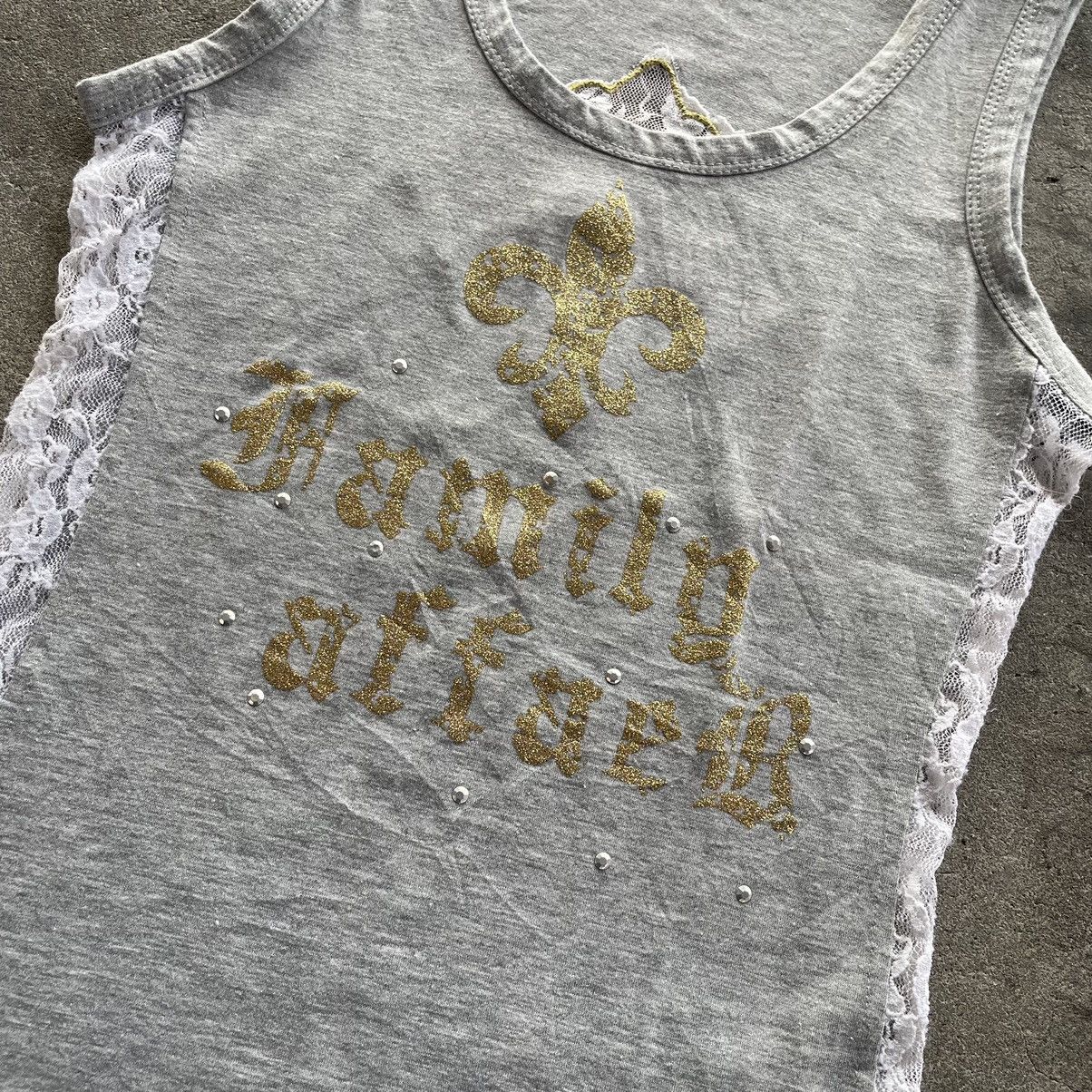 If Six Was Nine Cross Tanktops Y2k ifsixwasnyne styled Size M / US 6-8 / IT 42-44 - 4 Thumbnail